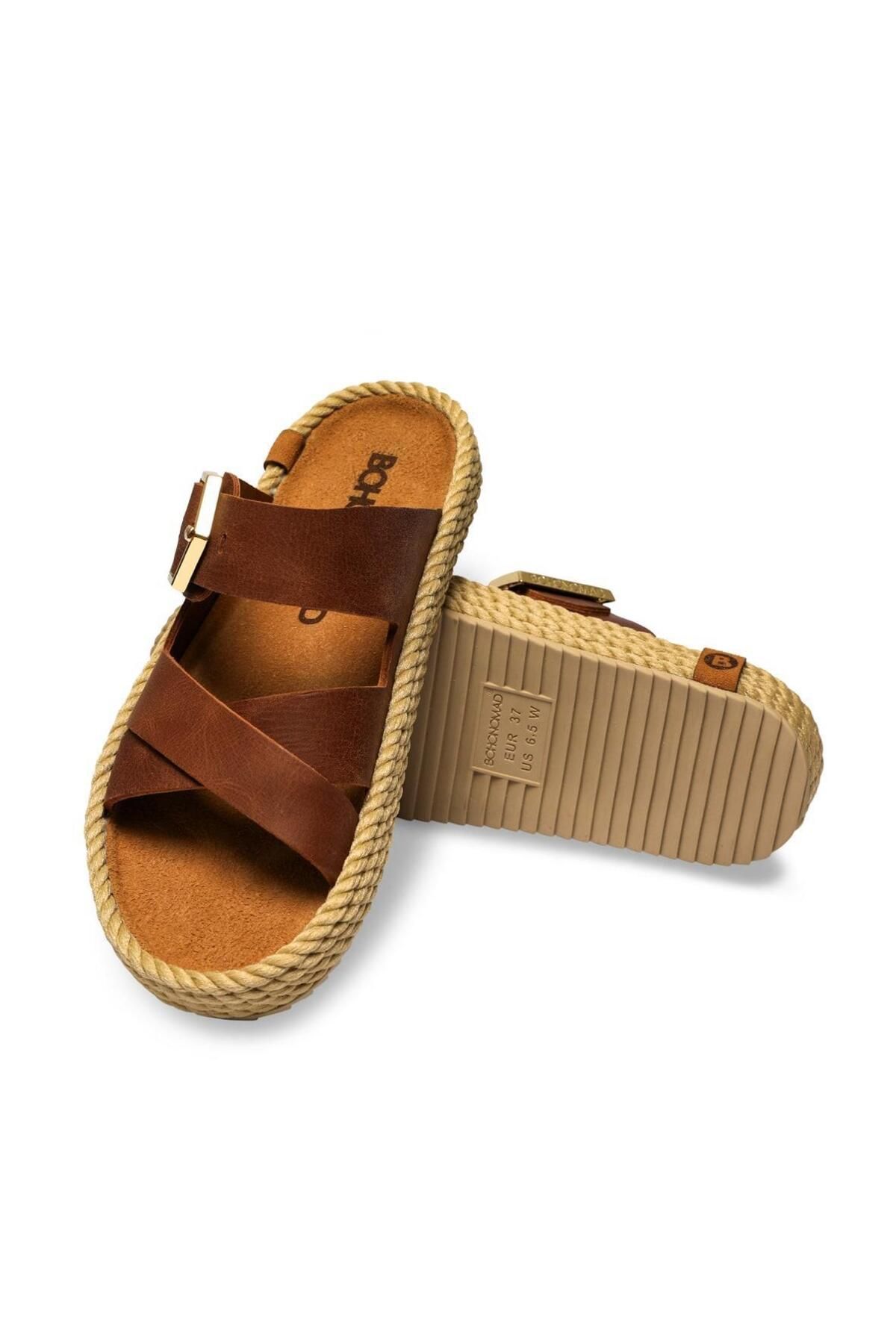 Bohonomad-Sevilla Women's Slippers - Crazy Cognag 4