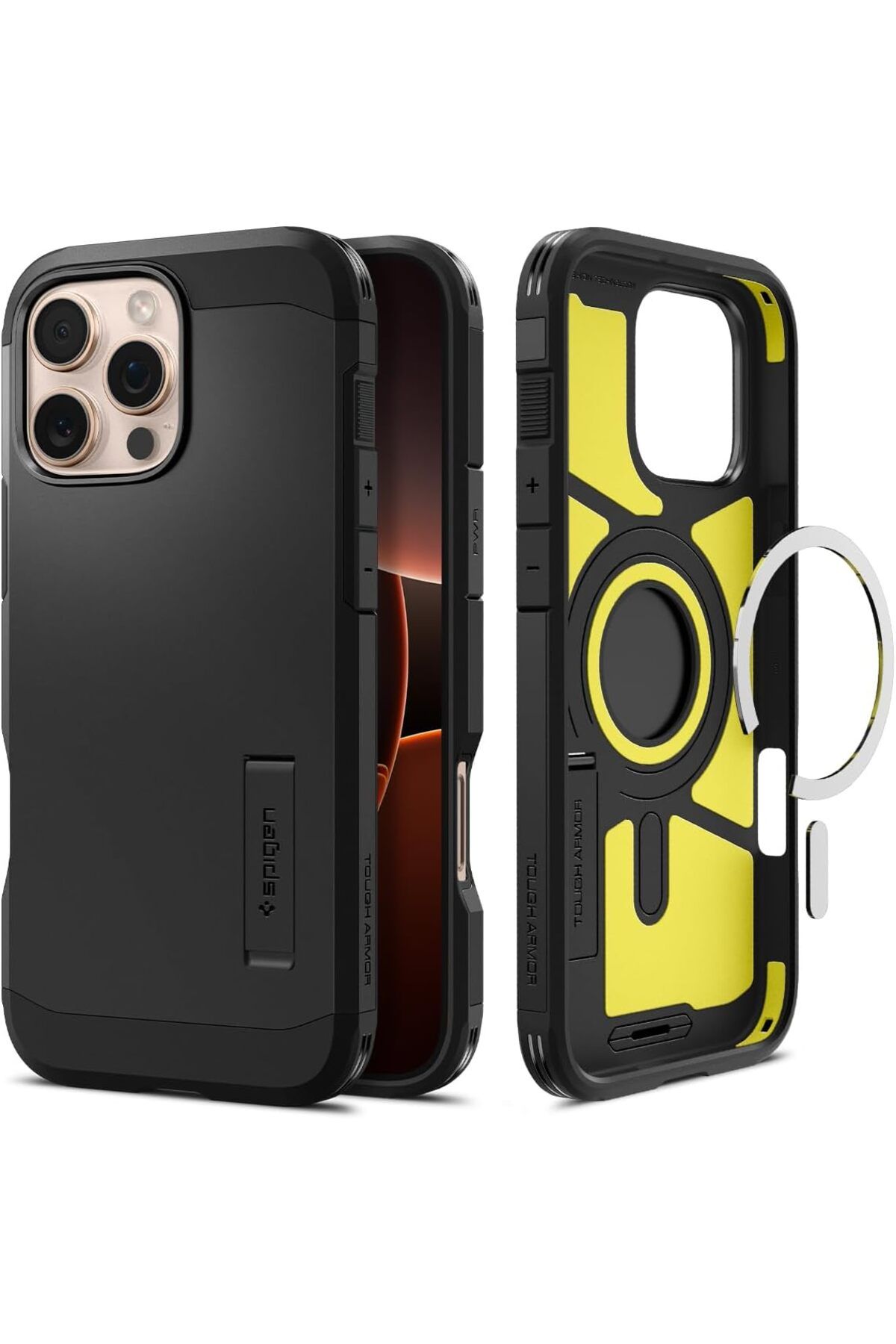 mazıdağı mazzıdağ iPhone 16 Pro Kılıf Tough Armor AI MagFit MagSafe özellikli Black - ACS08146 new store