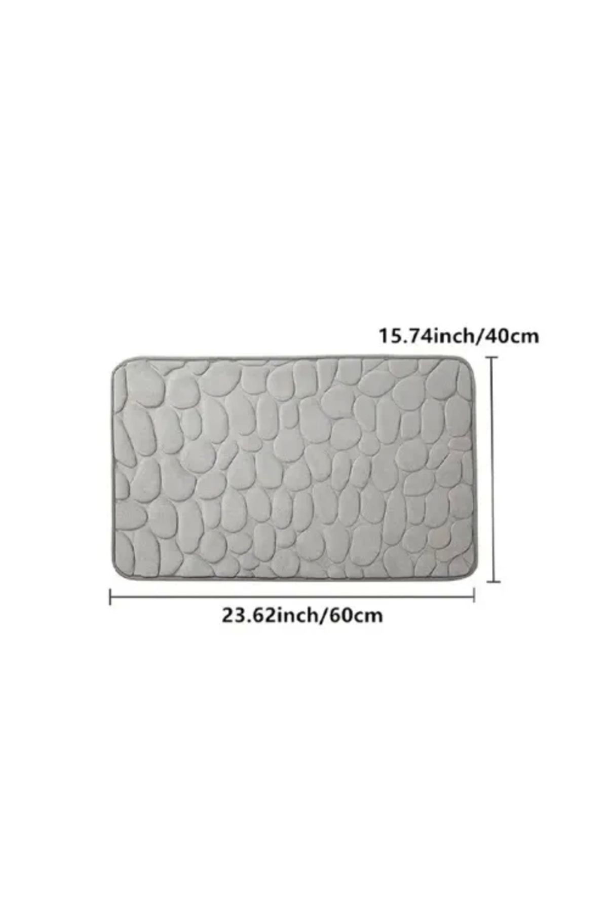 İnnMerry Memory Kaydırmaz Banyo Paspası Pembe