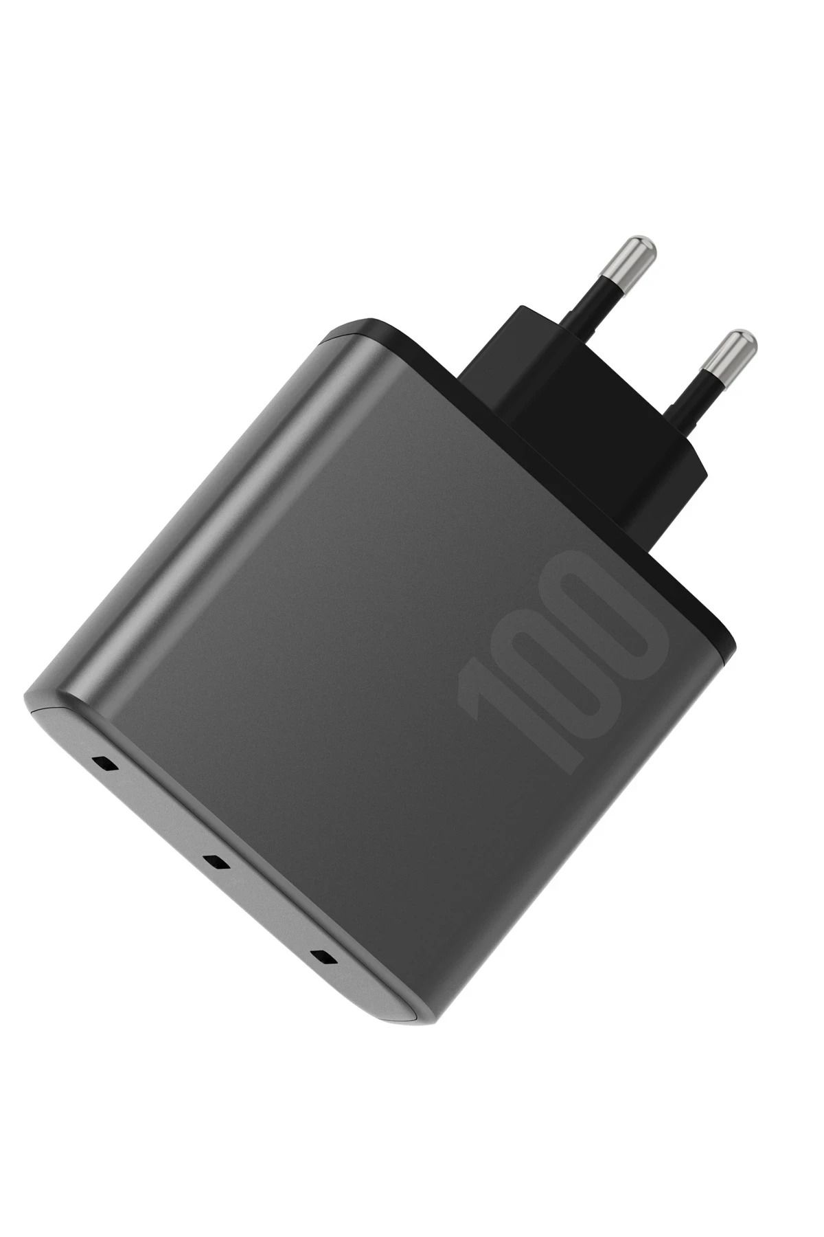 Energea AmpCharge GaN100 2 Adet 100W Type-C ve 1 Adet 35W Type-C Çıkışlı Hızlı Şarj Aleti