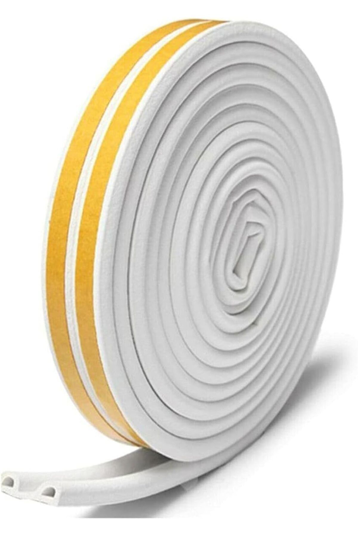 mazıdağı mazzıdağ 5x2=10 METRE Beyaz Kapı Pencere Soğuk İzolasyon Bandı Fitili Yapışkanlı new store