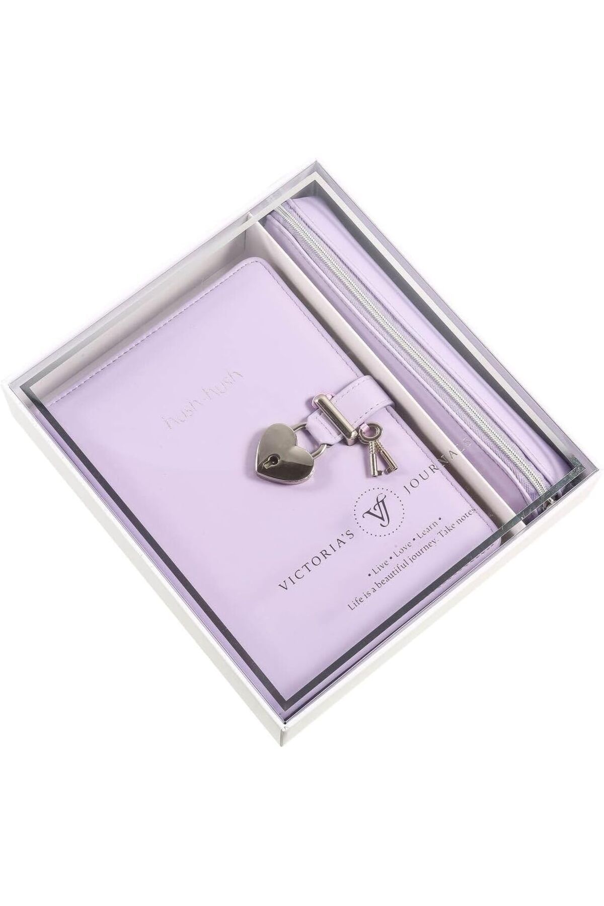mazıdağı mazzıdağ Hush Pastel Kilitli Defter ve Kalem Çantası Seti new store 1133631