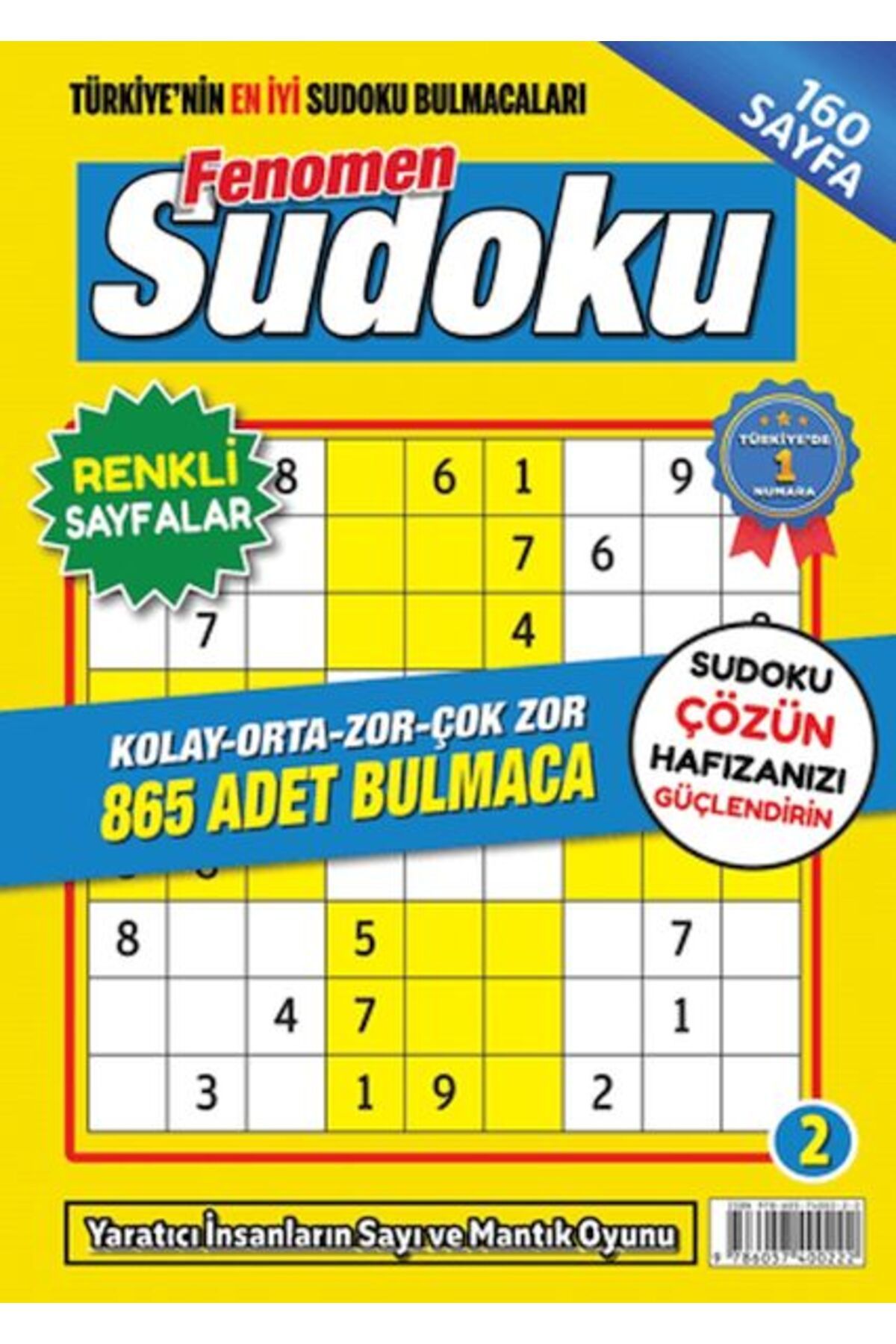 Karma Kitaplar Fenomen Sudoku 2