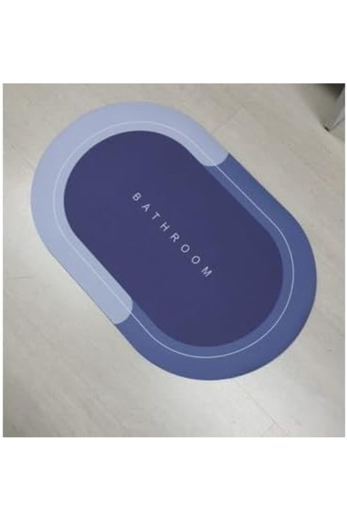 MEGOBİNE WHERE Süper Su Emici Banyo Paspası, Kaymaz Tabanlı Paspas, Sihirli Banyo Halısı, Banyo Matı ZT