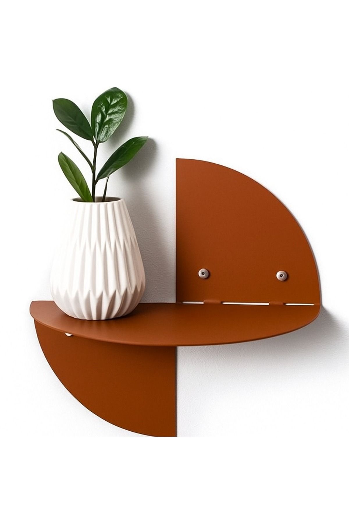 VoomeDesign Duvara Monte Dekoratif Metal Duvar Rafı