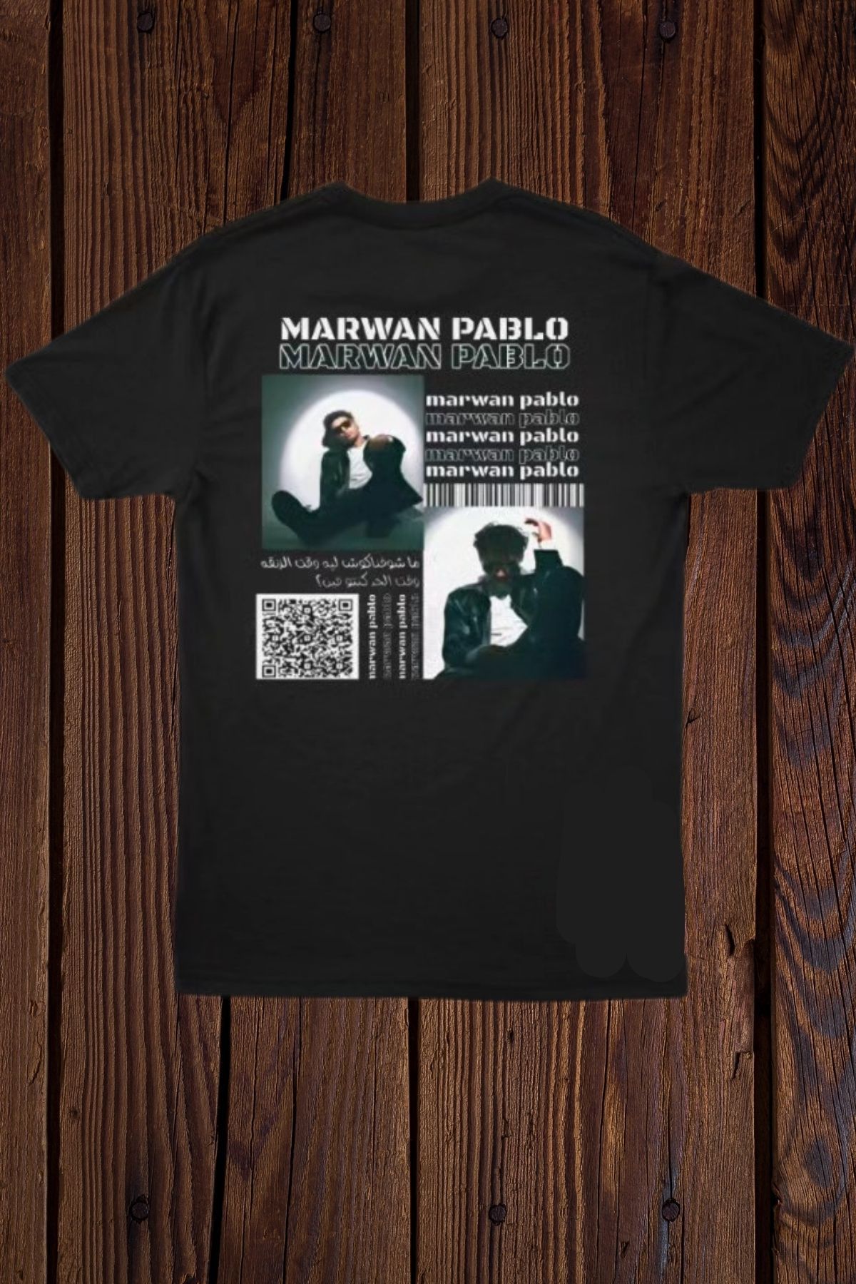 Wish BF Marwan Pablo Baskılı Oversize T-shirt