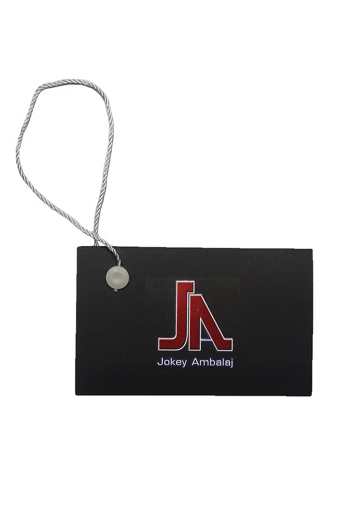 JokeyAmbalaj Kilitli Ip-kuş Gözü Etiket Bağlama Ipi Renk: Gümüş-silver Uzunluk: 18cm (500 Adet)