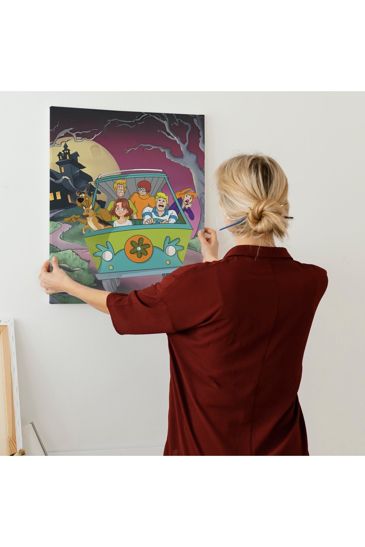 ÇELİKLER HEDİYE Kişiye Özel Karikatür Kanvas – Fotoğraftan Hazırlanan Hediye Tablo
