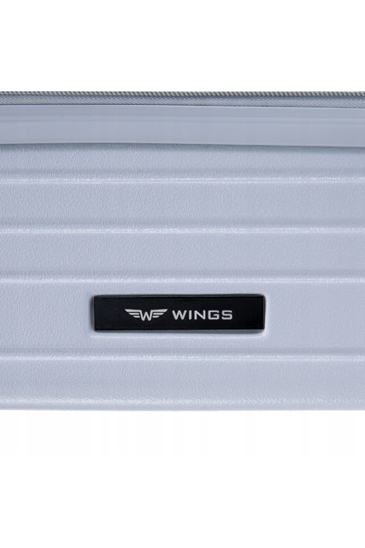 World Of Wings-Wings BUNTING Large Hard Shell Suitcase - Blue TSA LOCK 8