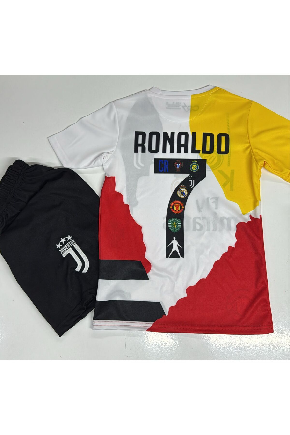 HS HAKAN SPOR Ronâldo 7 Özel Tasarım Çocuk Form T-shirt