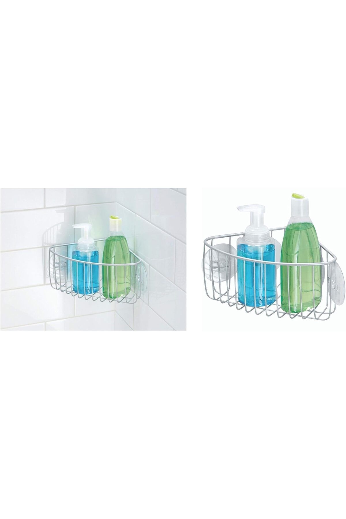 MEGOBİNE WHERE Banyo İçi Vantuzlu Köşe Rafı ZTML SYFT 1139610