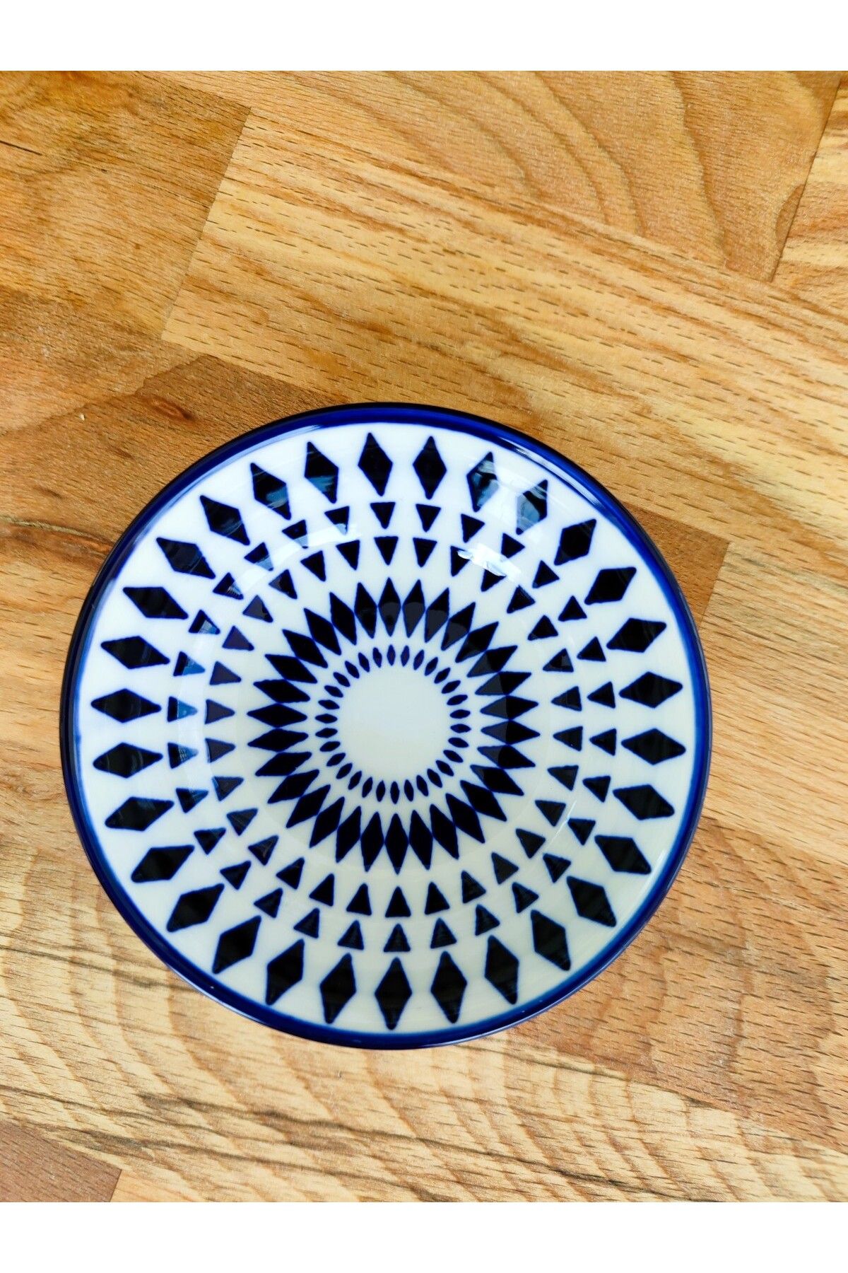 Madame Coco Revve Blue Niort New Bone China Mini Tabak 9x9x2,8 cm - ( 1 Adet )