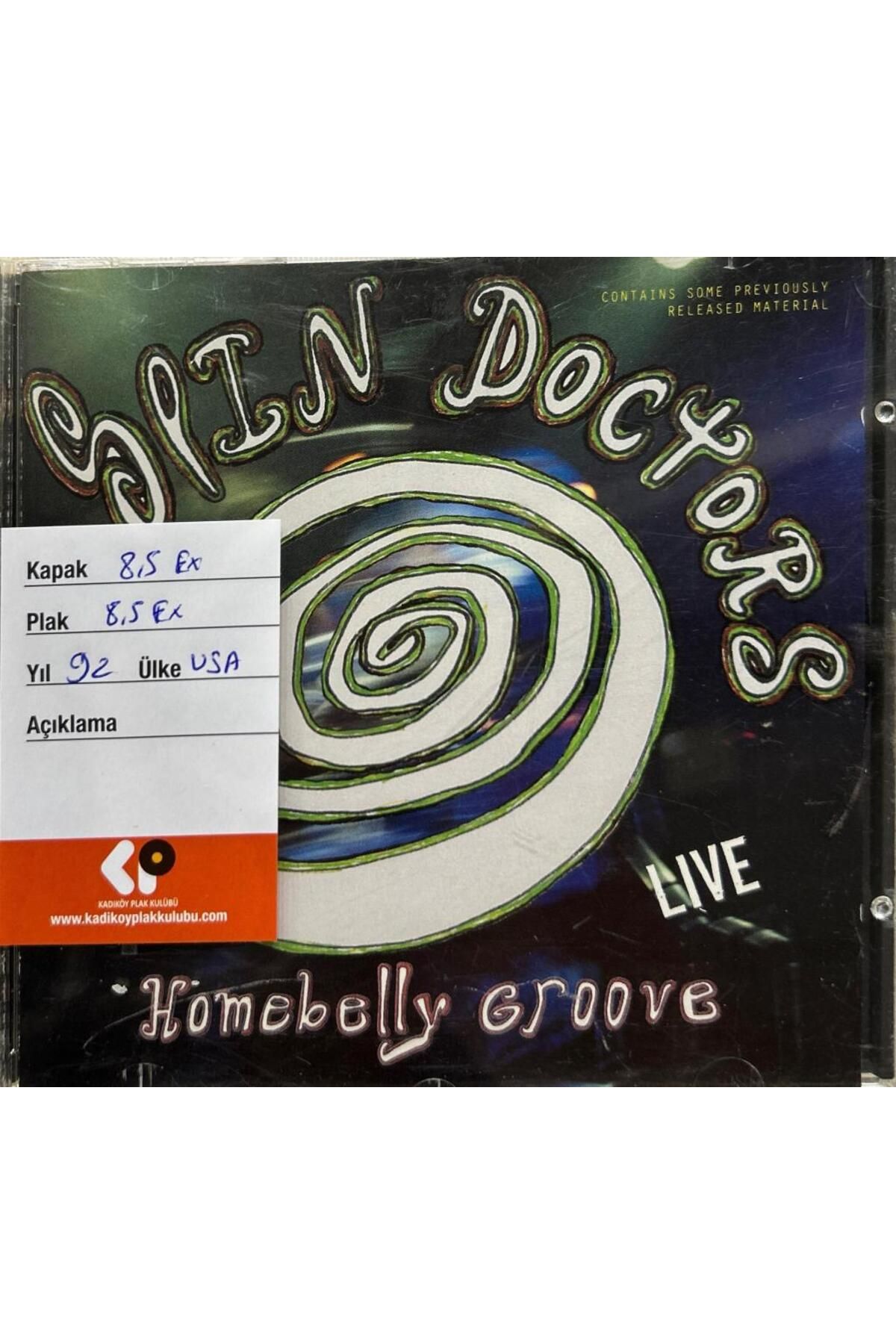 Kadıköy Plak Kulübü CD - Spin Doctor - Homebelly Groove CD