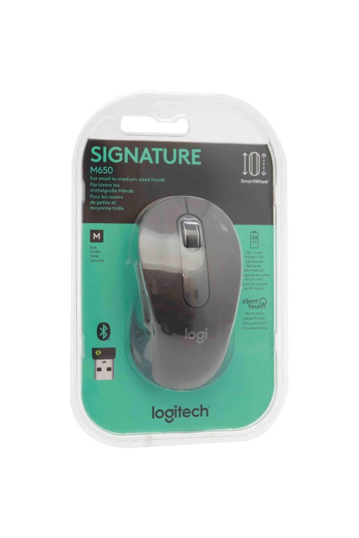 logitech-Signature M650 Wireless Mouse – SmartWheel, Silent Clicks, 24‑Month Battery 5