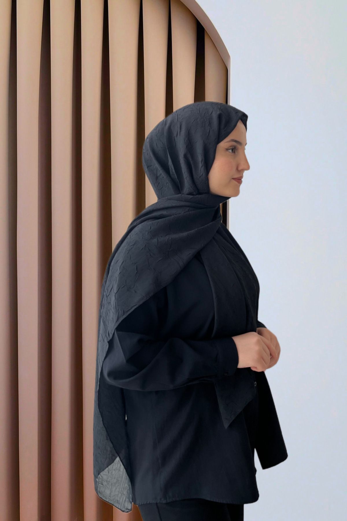 SarQa Scarft Bambu Kraş Şal