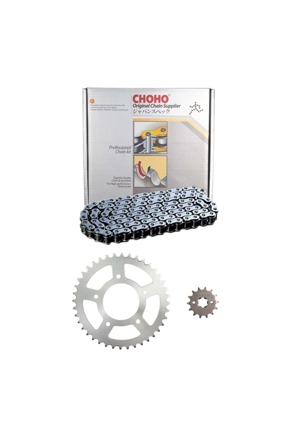 ÇELİKMOTO CHOHO ZINCIR DİŞLİ SET NK 250 #204-701