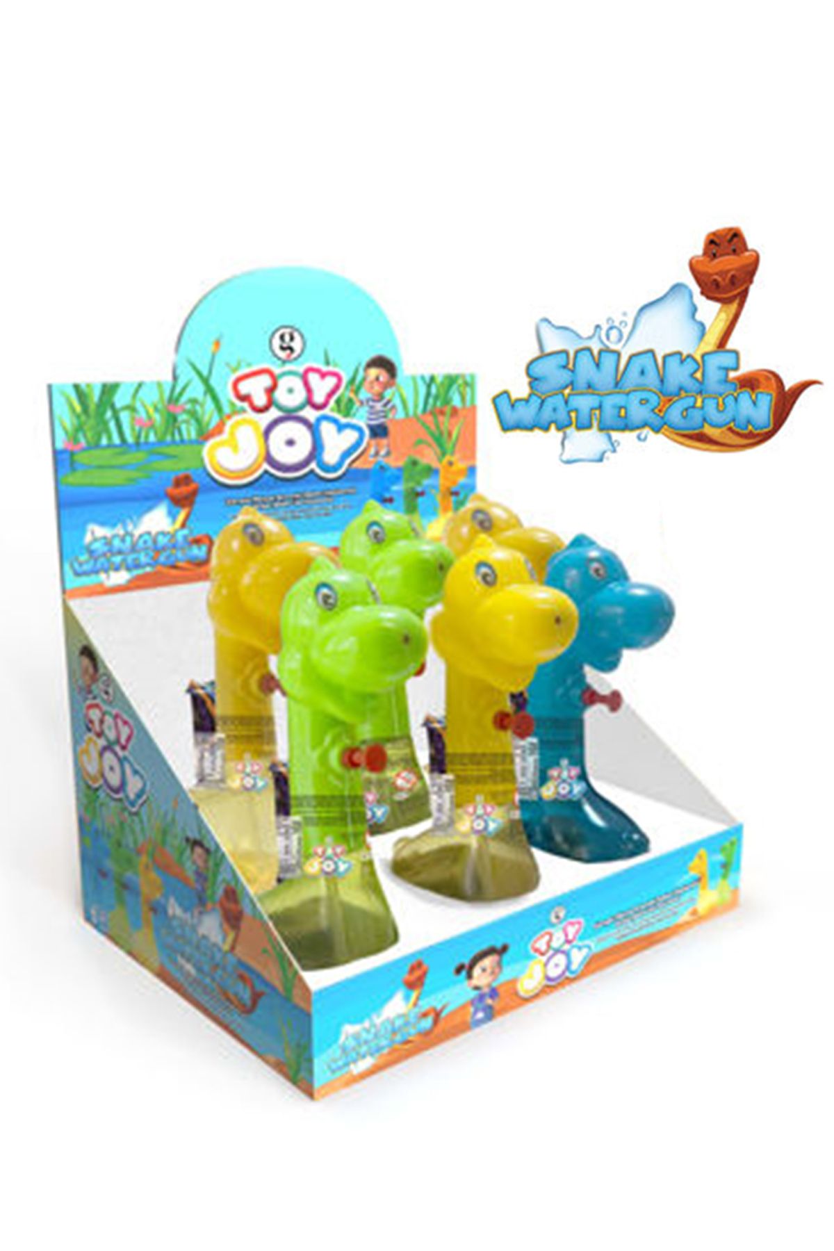TOYJOY Toy Joy Yılan 10gr Draje Şekerli Su Tabancası 6'lı
