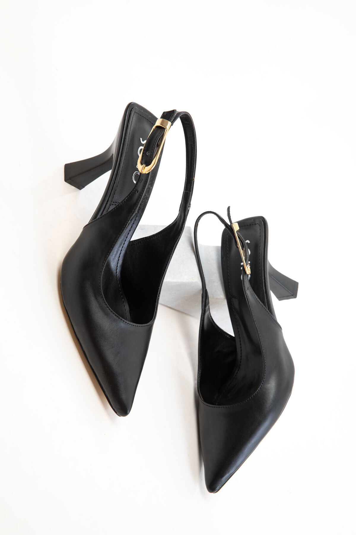 SOHO  Siyah-Siyah Kadın Klasik Topuklu Ayakkabı 20596 - Görsel 3