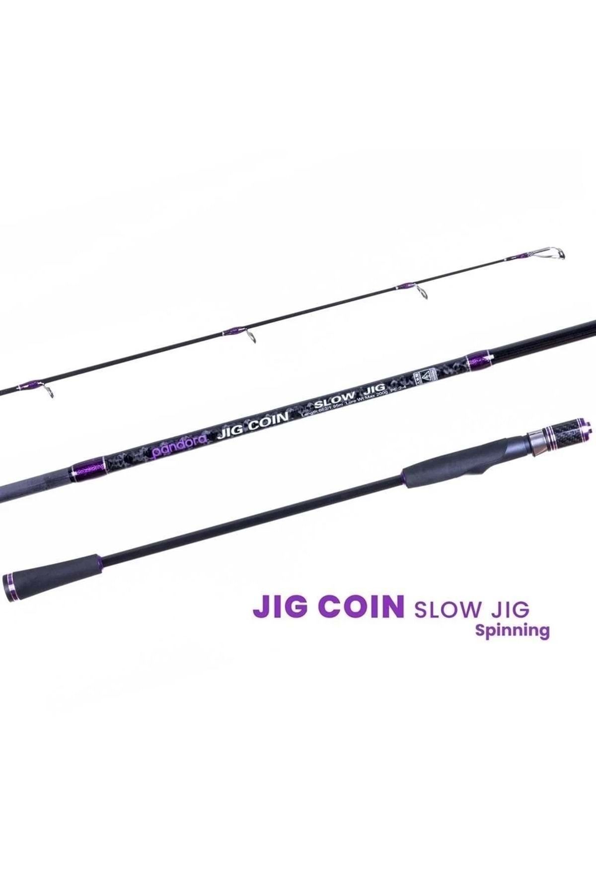 Pandora Jig Coin (SPINNING) Jig Kamış Boyut: 1.95 M / Action: Max. 200 G