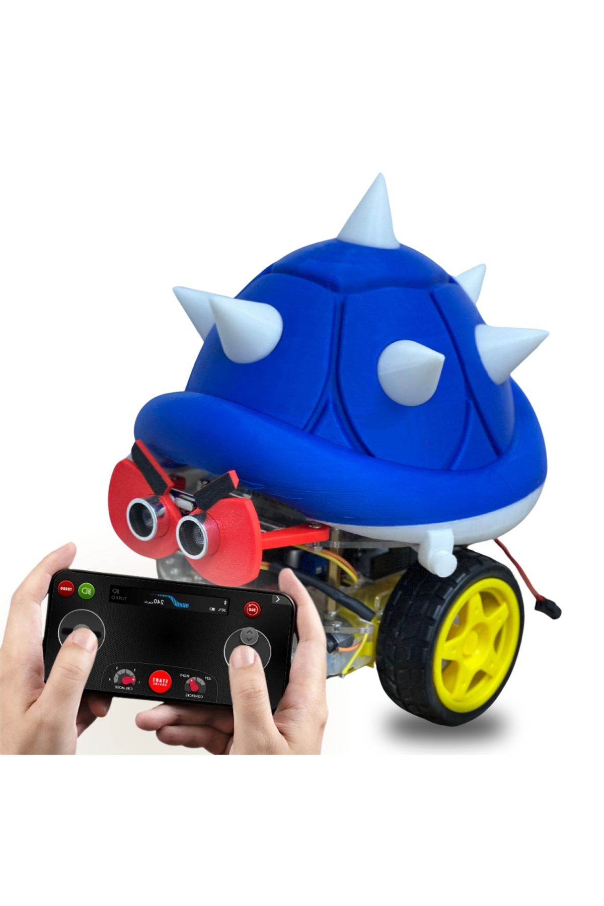 RanProjects-Spiny: New Generation Educational Fun DIY Turtle Robot with Codeable Bluetooth 2