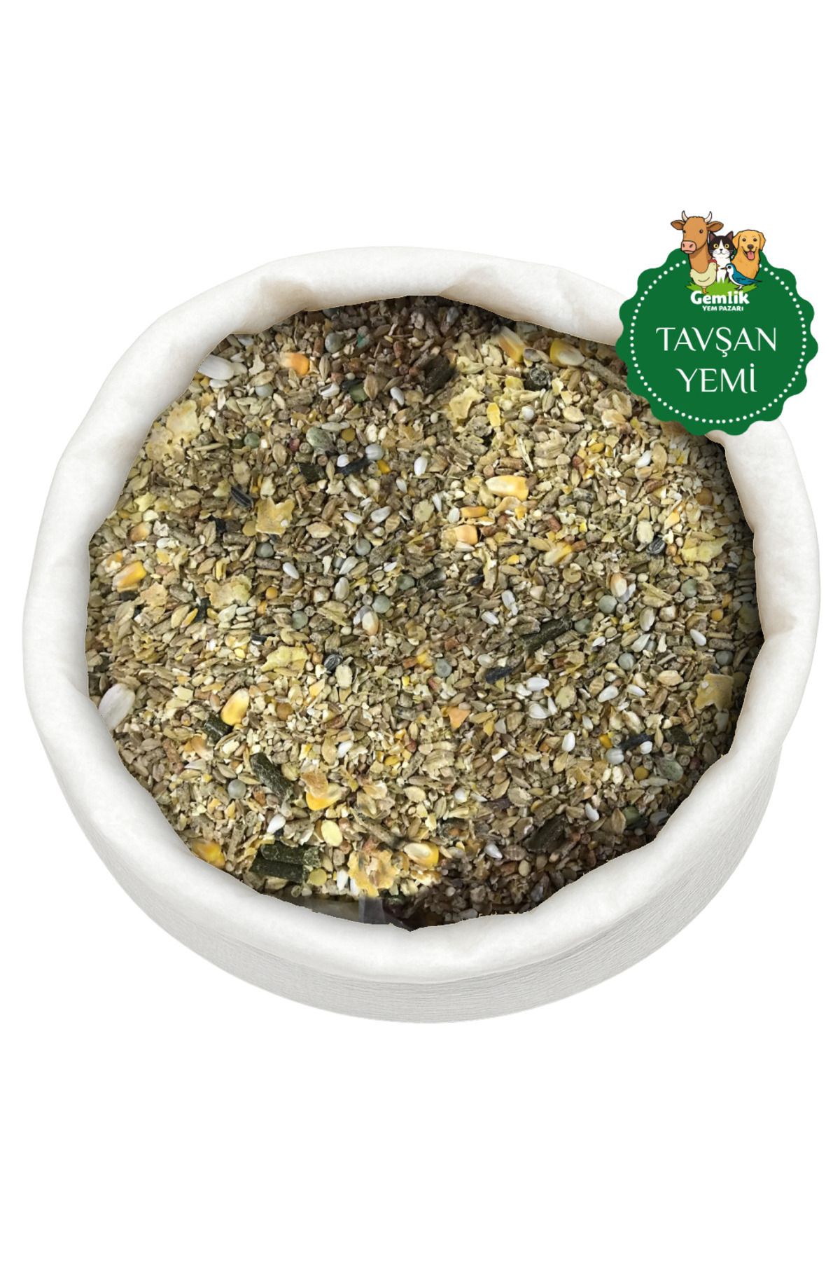 shop Tavşan Kemirgen Yemi 2 KG Karışık Yem