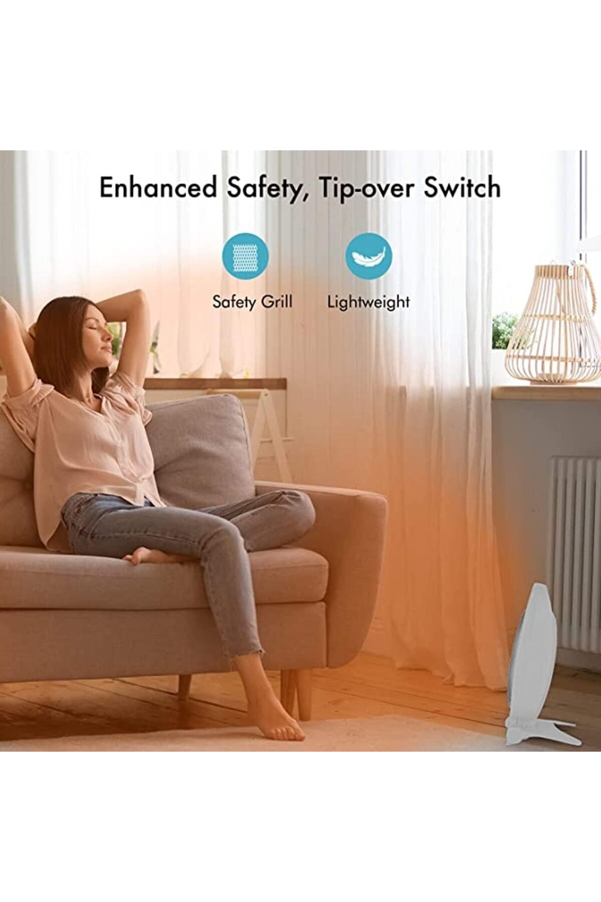 دي ال سي دفاية كهربائية DLC-5827