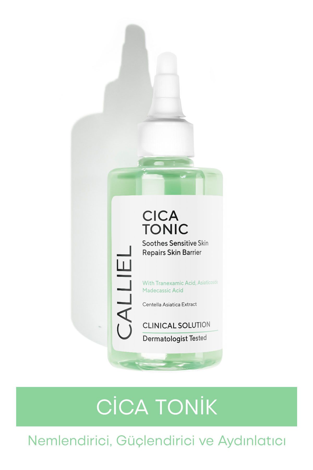 CALLİEL Hassas Ciltler İçin Yatıştırıcı Cilt Bariyeri Onarıcı Cica Tonik 200 Ml