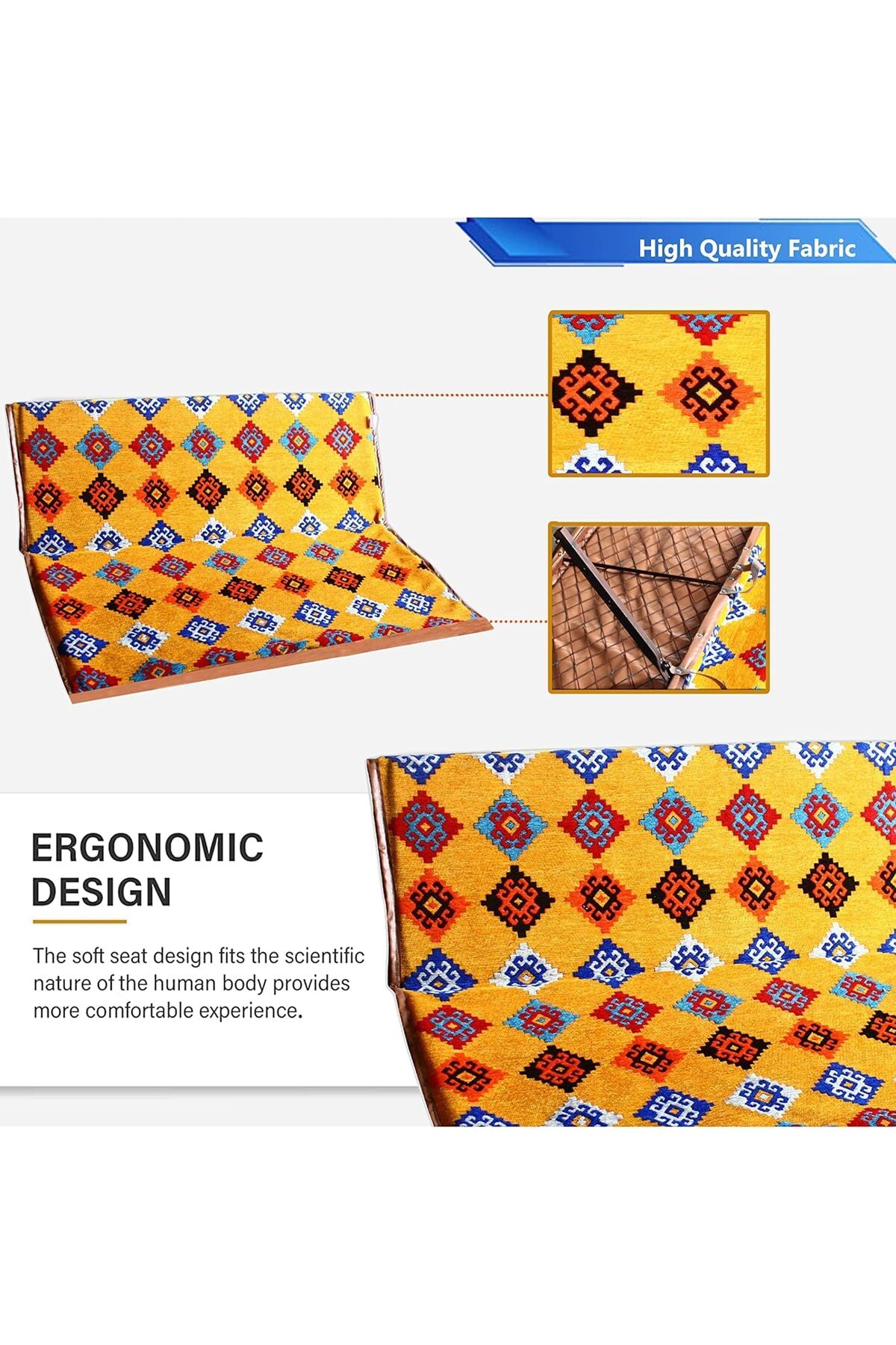 مجموعة جلسات خارجية أرضية للبر تتسع 8 أشخاص – قماش سوري