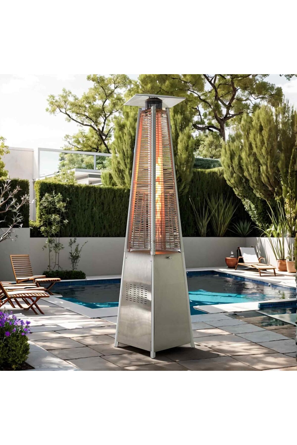 مدفأة خارجية للحدائق والمطاعم – 13 كيلو واط – CM-38031