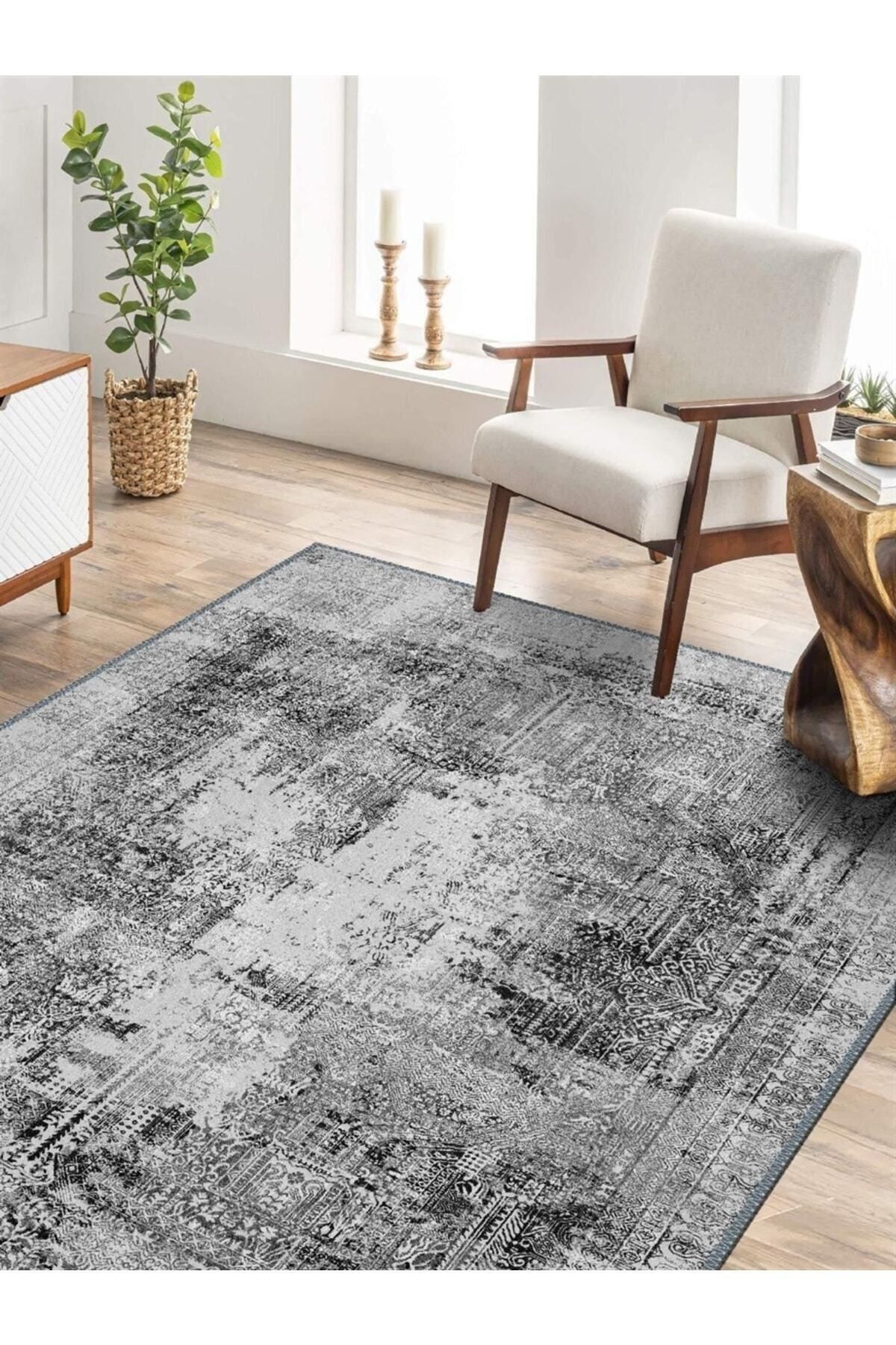 Serteks Vistal Eskitme Desen Dokuma Taban Salon - Oturma Odası Halısı