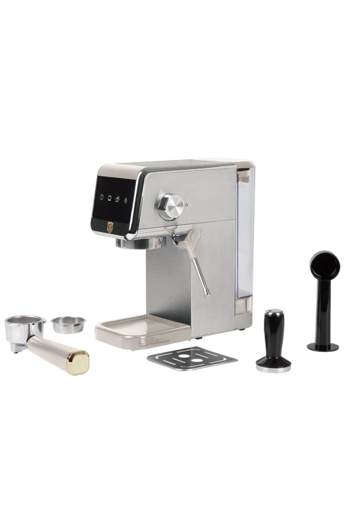 Berlinger Haus-Automatic Digital Espresso Machine Coffe Maker 2 In 1 With Lever Sahara Collection 7