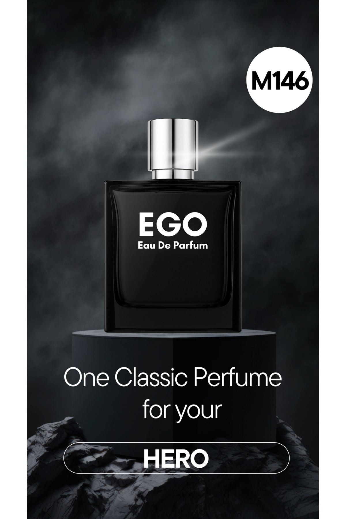 homeartplus M146 - Ego Edp 50 ml ( HERO ) odunsu Erkek Parfüm