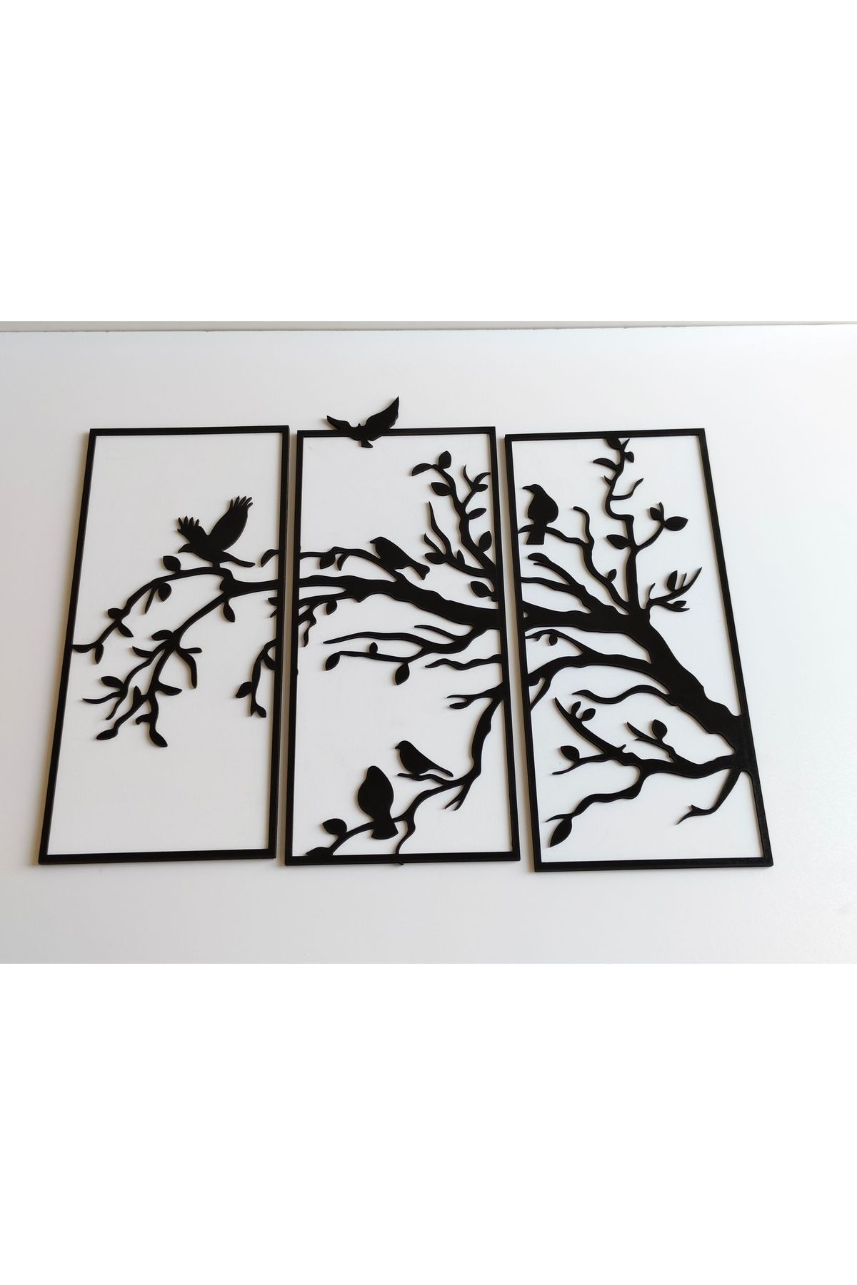 HARPİES Ağaç Desenli MDF Tablo | 18*41 CM | TB2028