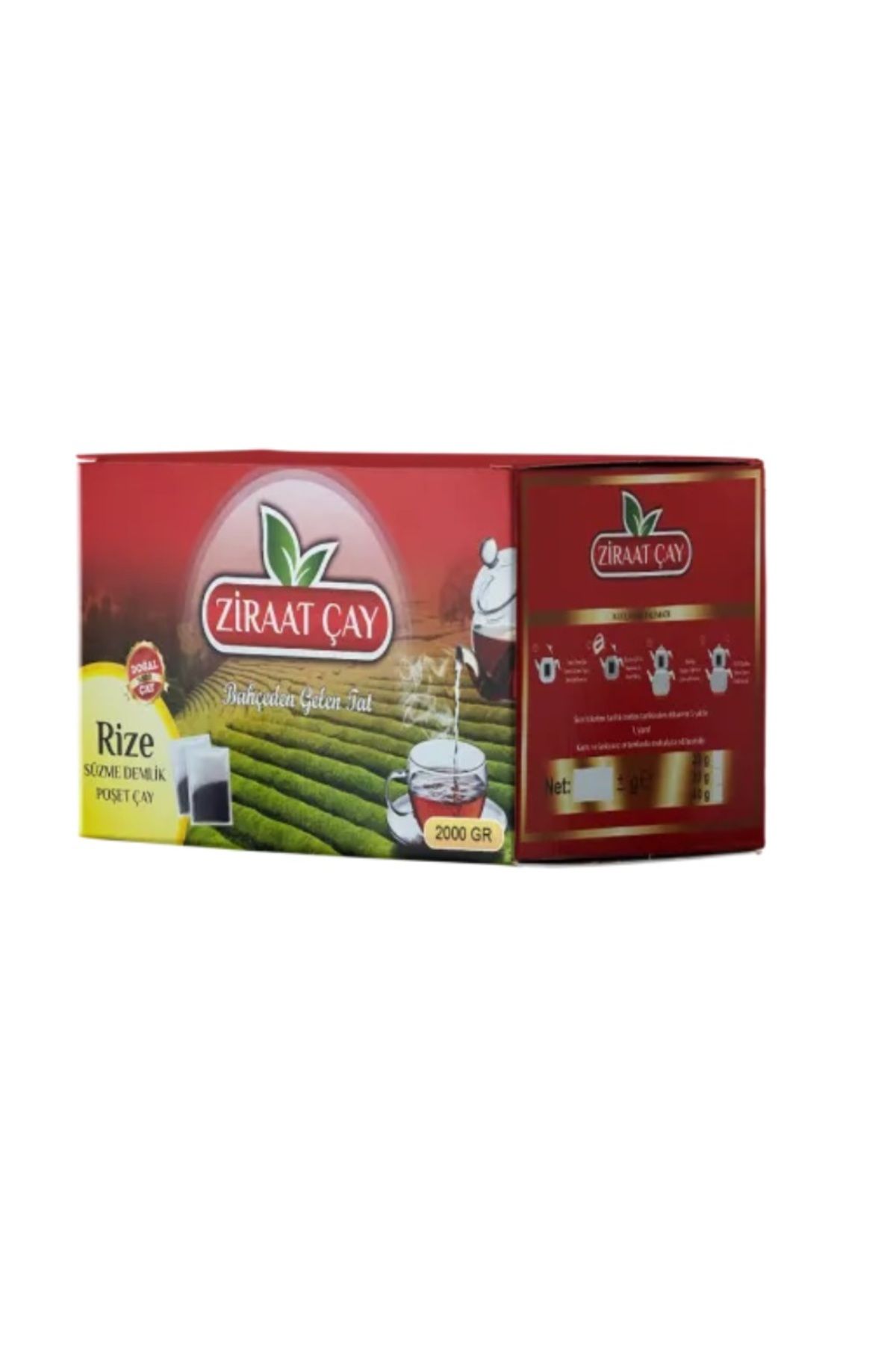 ziraat çay gold Süzme Demlik Poşet Çay 25 Gr - 2 Kg