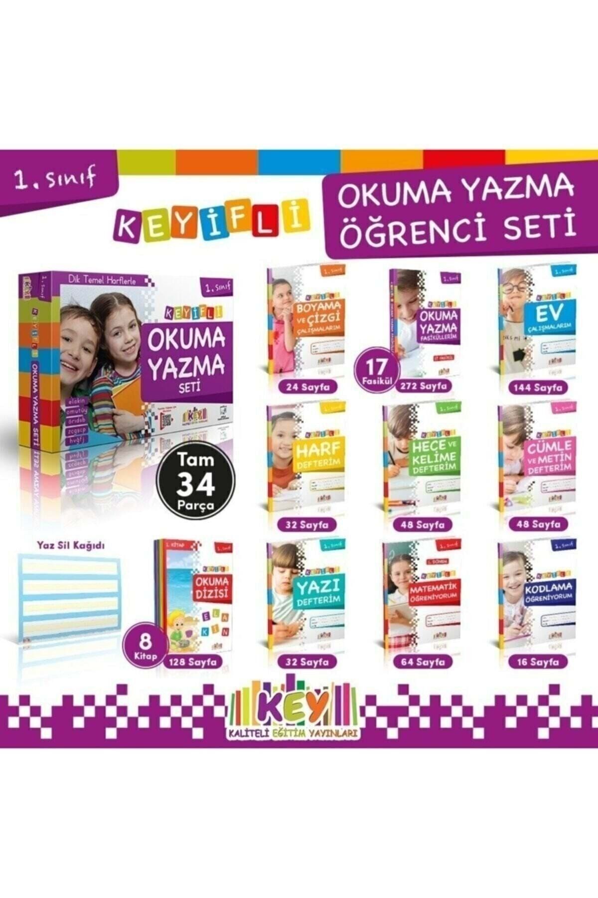Key Kaliteli Eğitim Yayınları Key 1. Sınıf Keyifli Okuma Yazma