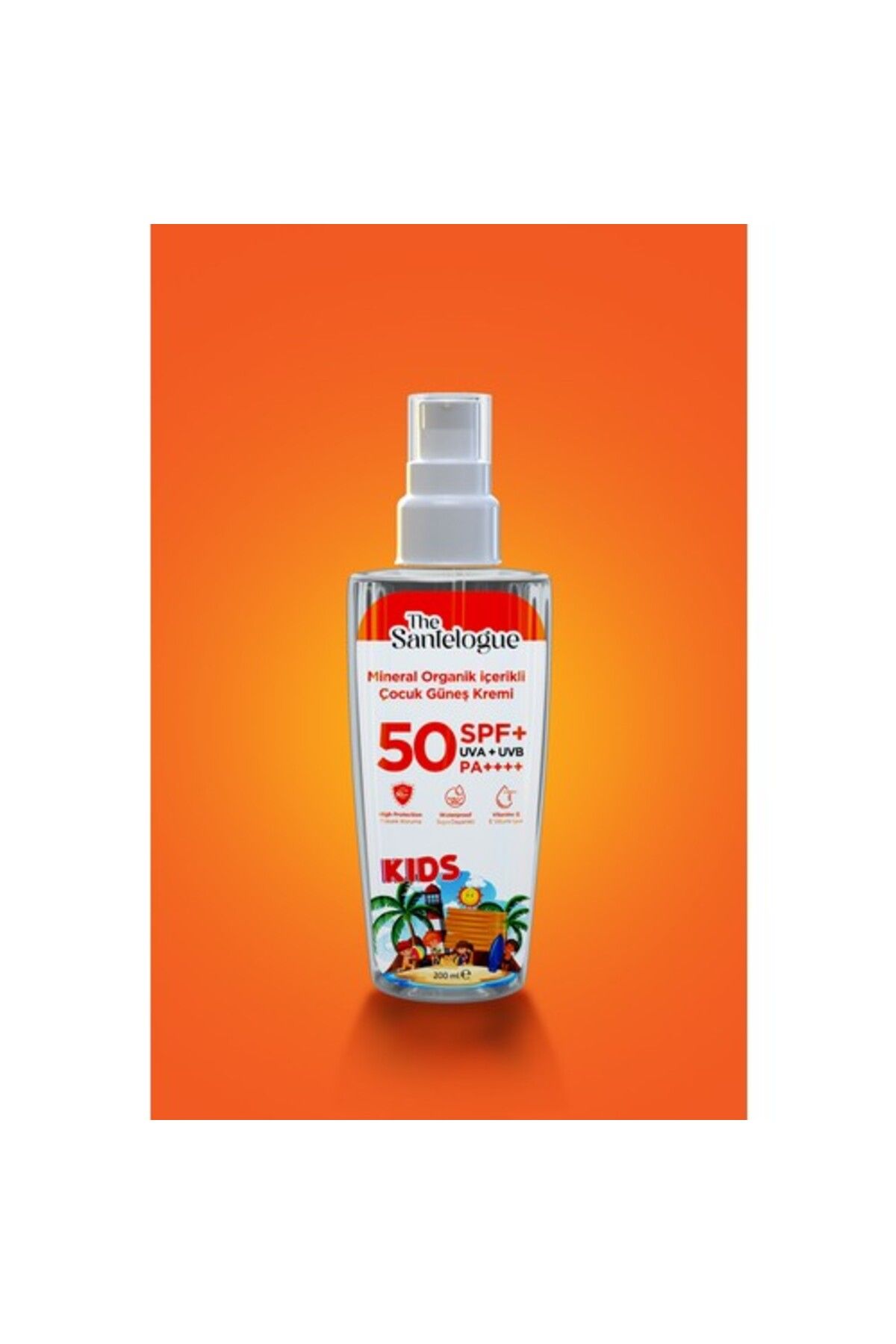 The Santelogue Sun Mılk Kıds Organic Kick Blok Spf50 200ml