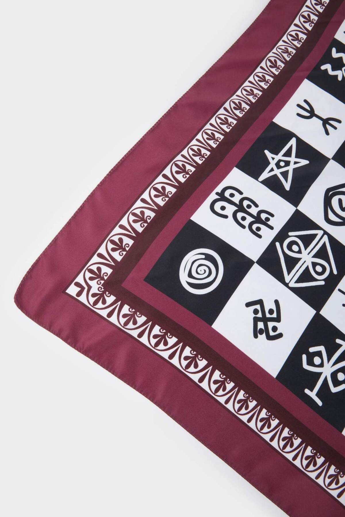 DeFacto-Eșarfă cu tematică Göbeklitepe pentru femei F5208AXNS 5