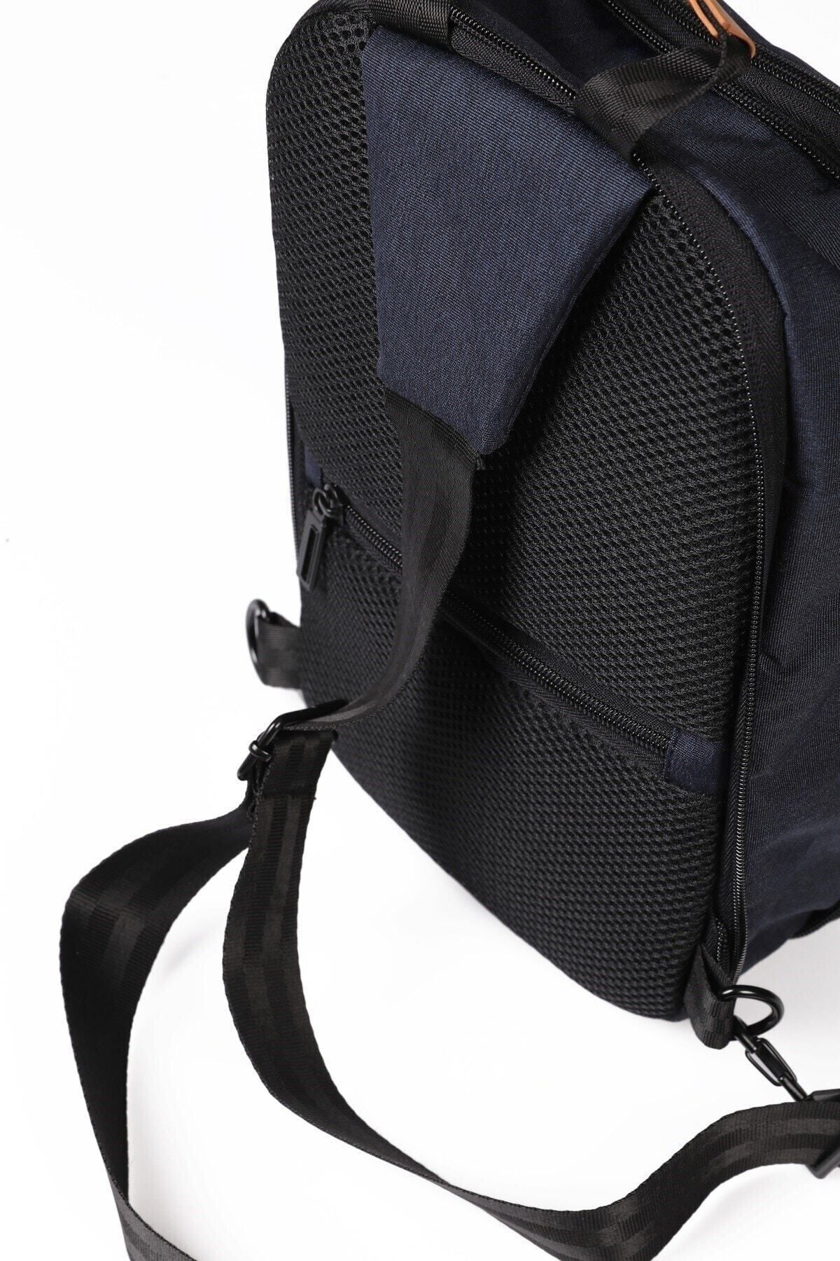 ÇÇS-31331 Geantă pentru spate și piept, bleumarin 7