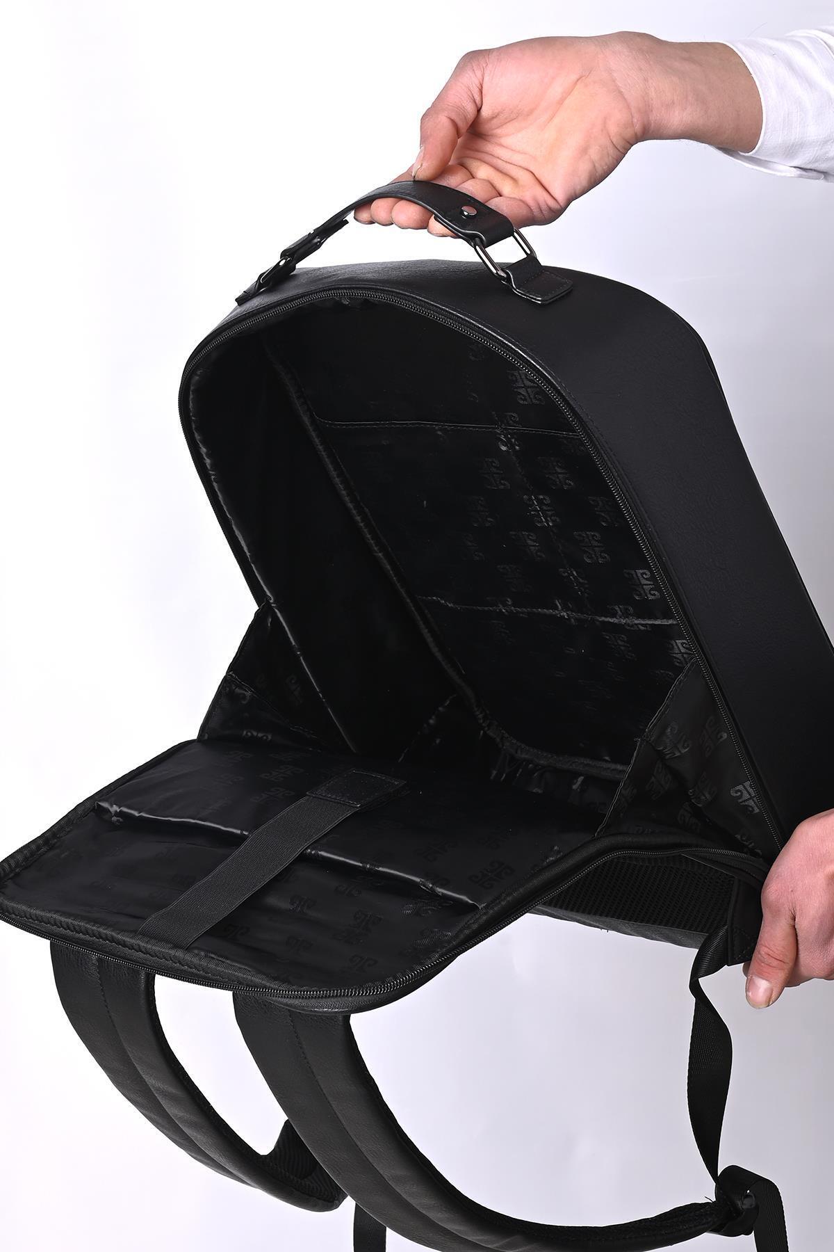 کوله پشتی مردانه راسته | پیر کاردین Pierre Cardin 01pc00110 - تصویر 6