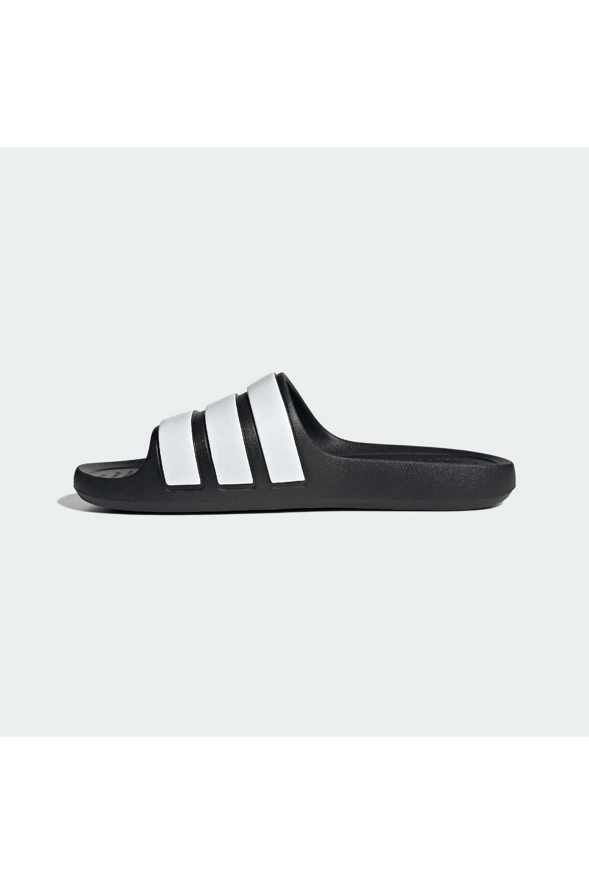 دمپایی ورزشی مشکی مردانه و زنانه جریان در اورجینال adidas