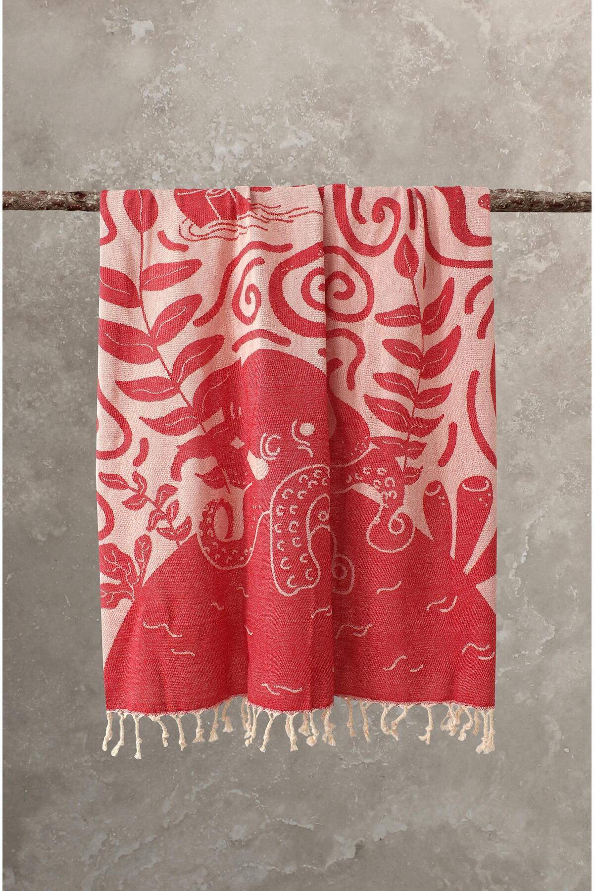 Natureloom Luxury Peshtamal 100% Cotton Beach And Bath Towel