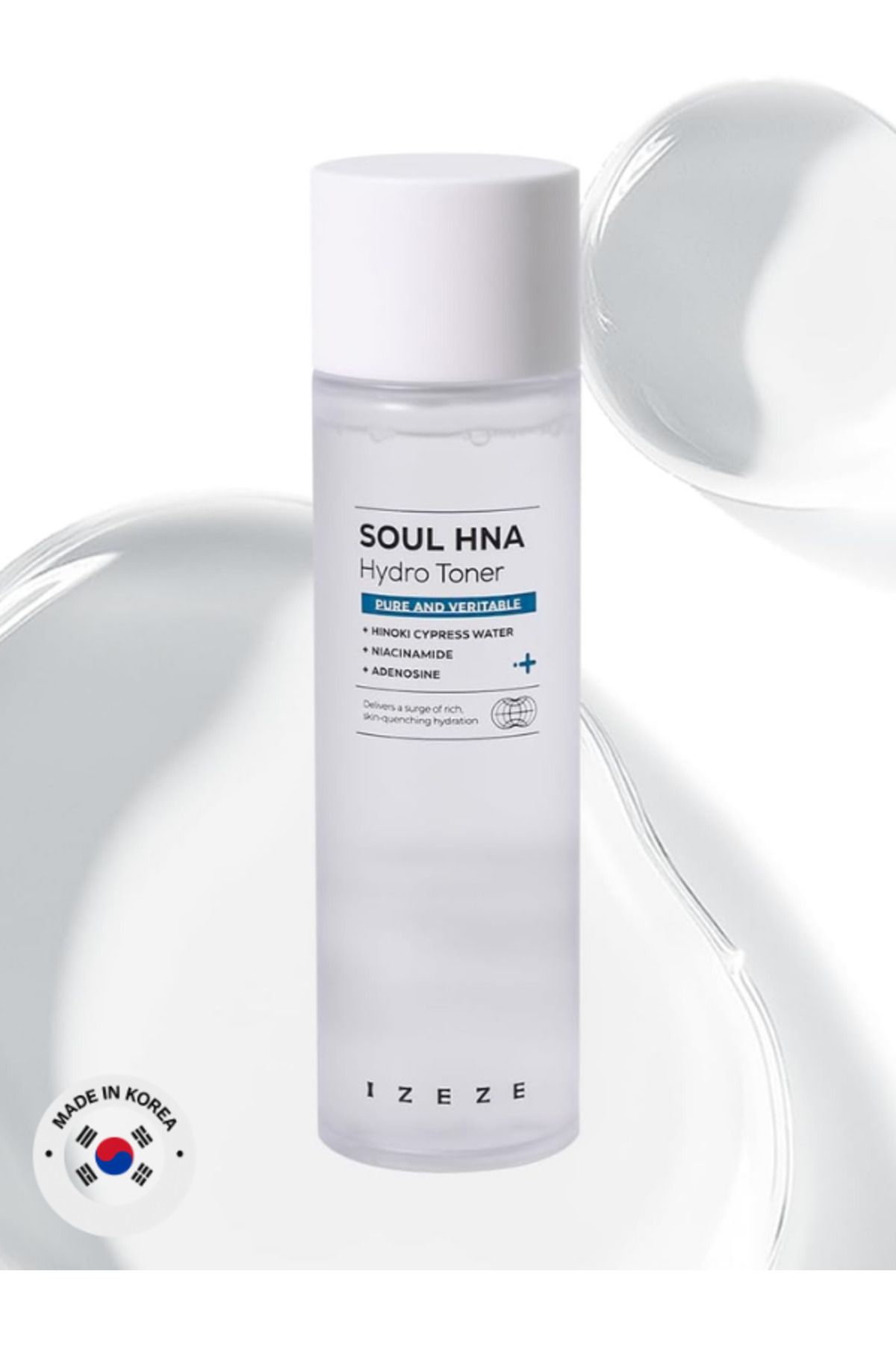IZEZE Soul HNA Hydro Toner, 150ml | Hyaluronik Asit, Nemlendirici Cilt Bakım Toniği