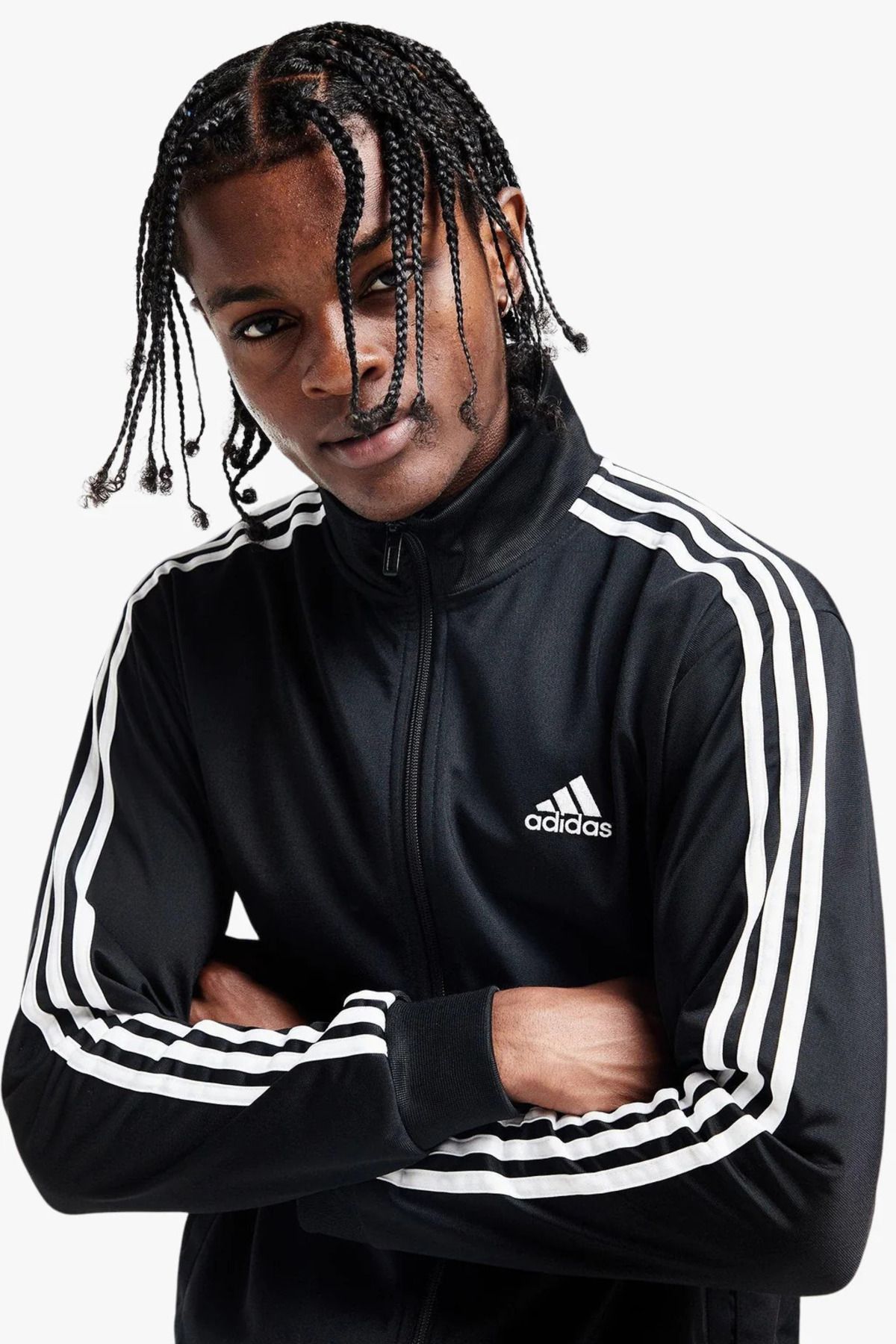 adidas M 3s Tr Tt Ts Set De Trening Casual Pentru Bărbați Ic6747 Negru Masculin - S