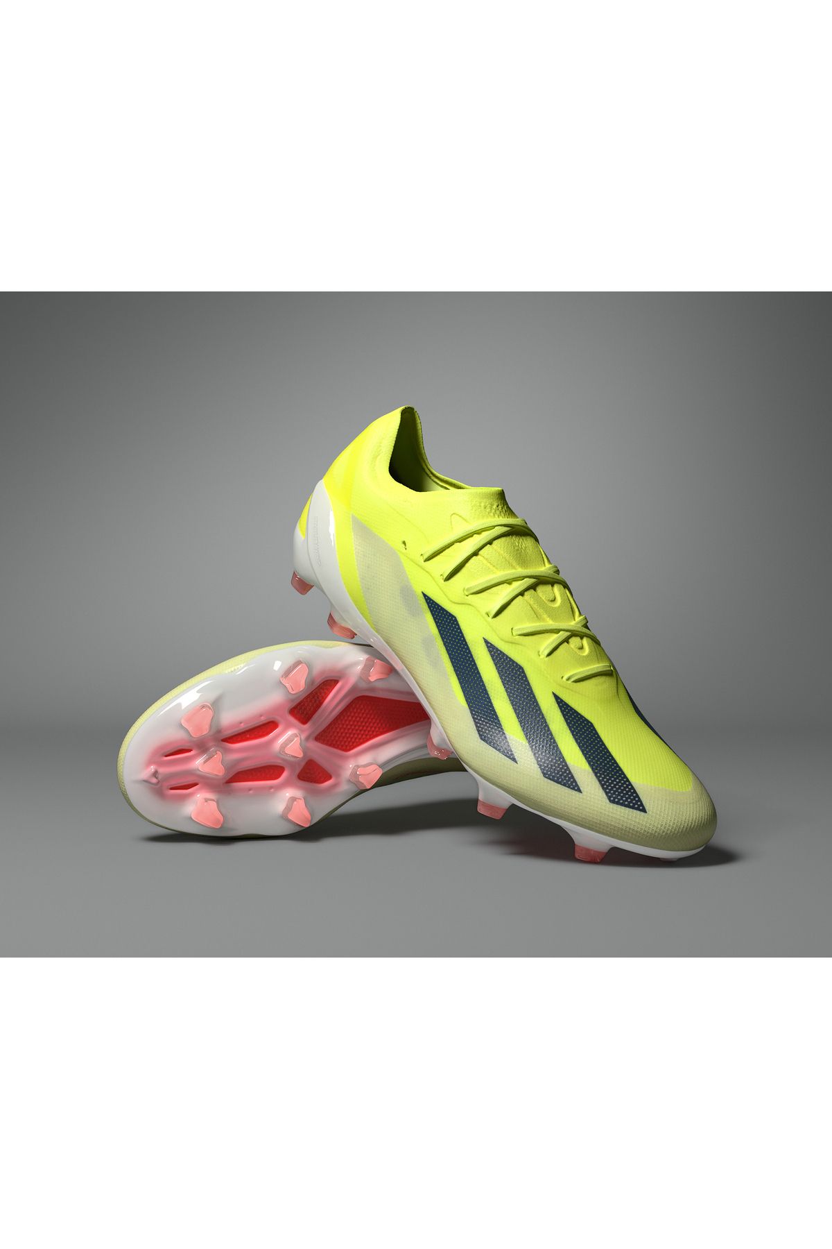 کرمپون سبز مردانه X Crazyfast FG Grass Flash Crampon کفش حرفه ای adidas
