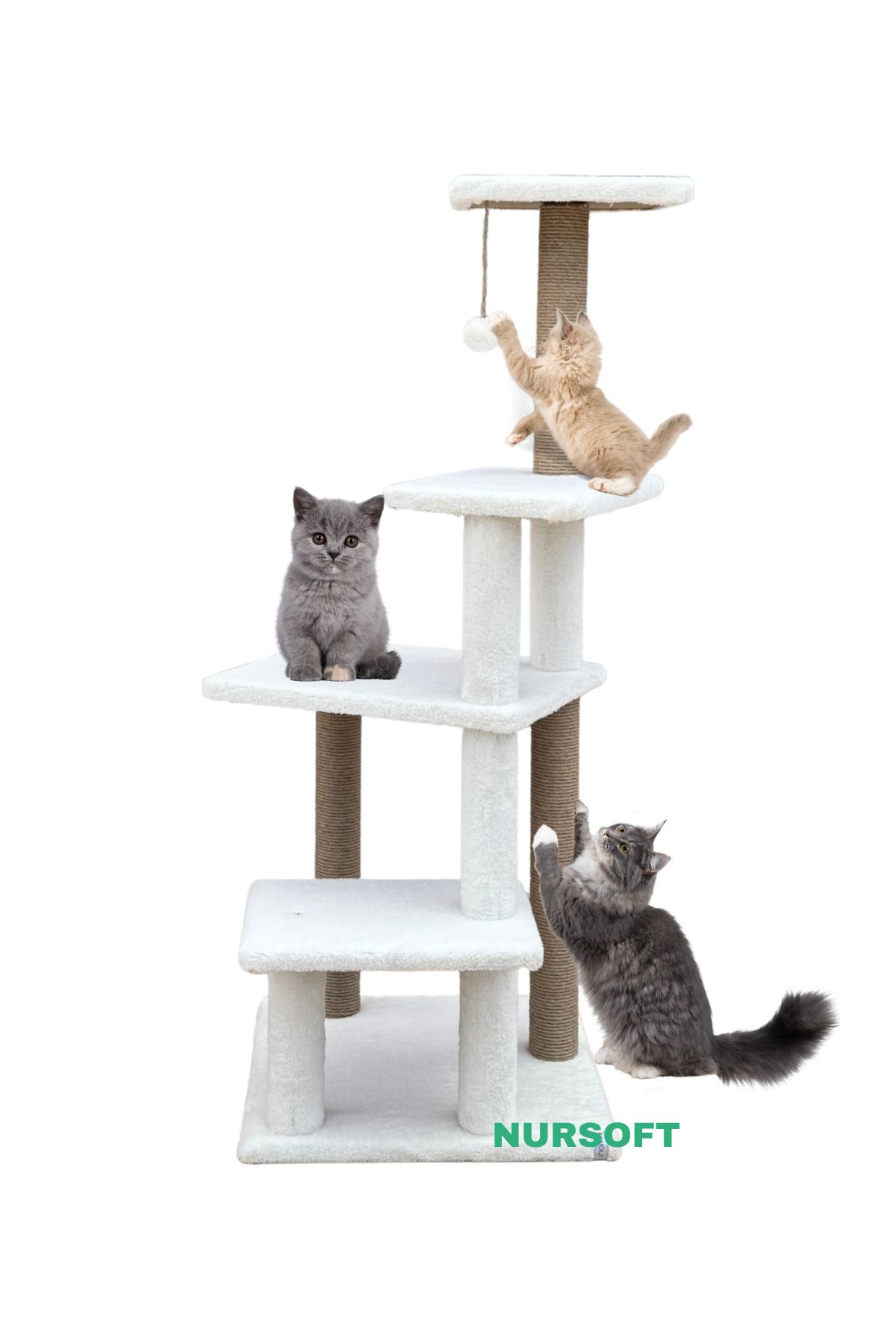 Nursoft-Premium Scratching Board Multi-Layer Long Size Large Size Cat Seat Scratching Protector 3