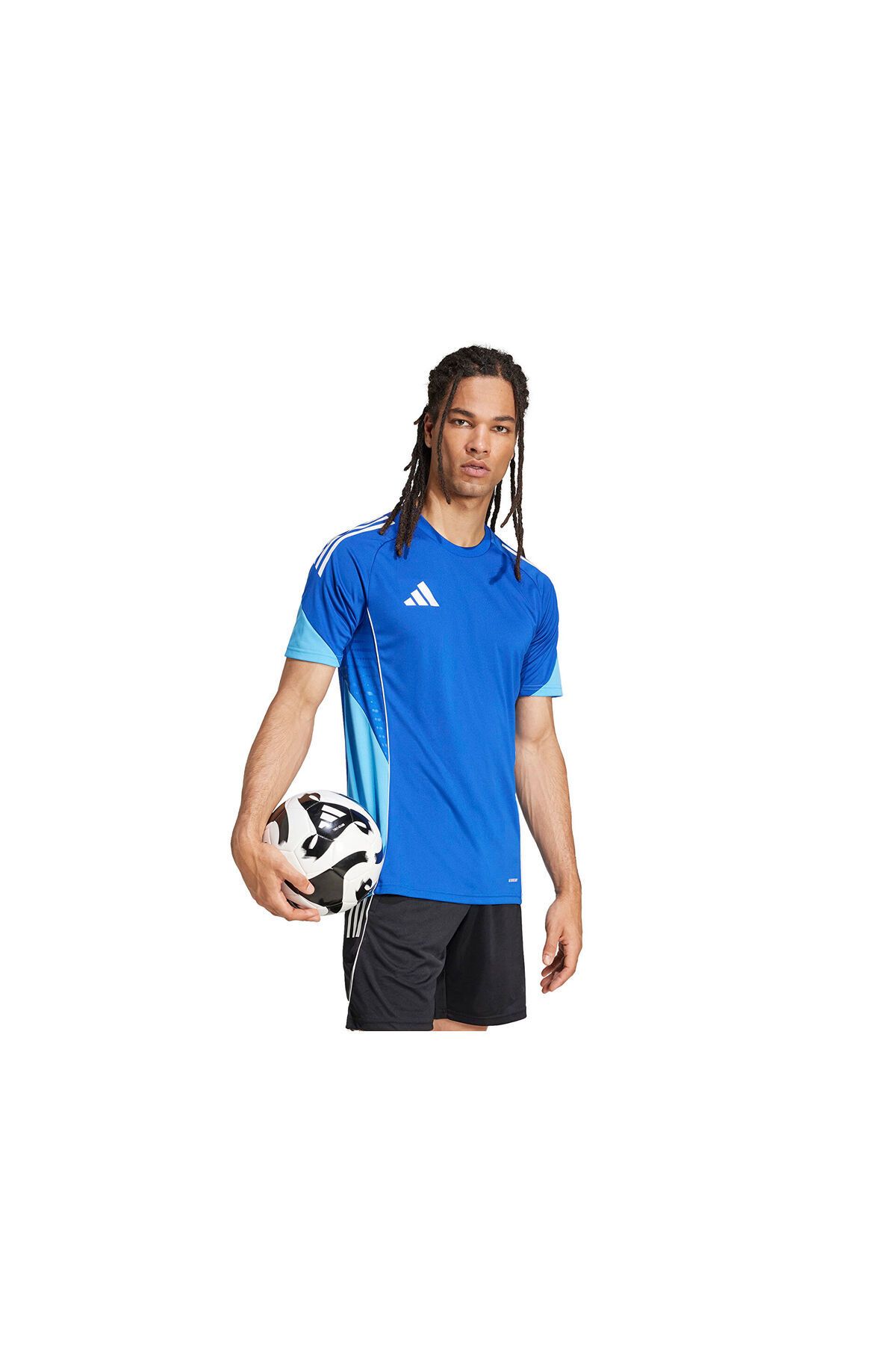 adidas-Ανδρικό μπλουζάκι προπόνησης κατάλληλο για καθημερινή χρήση και αθλητικό άνετο απλό μπλουζάκι 3
