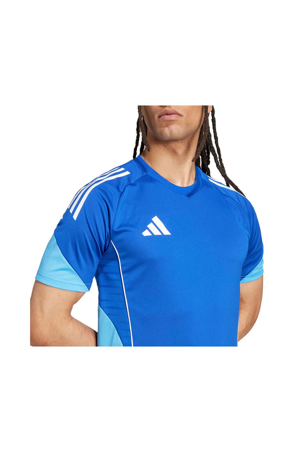 adidas-Ανδρικό μπλουζάκι προπόνησης κατάλληλο για καθημερινή χρήση και αθλητικό άνετο απλό μπλουζάκι 5