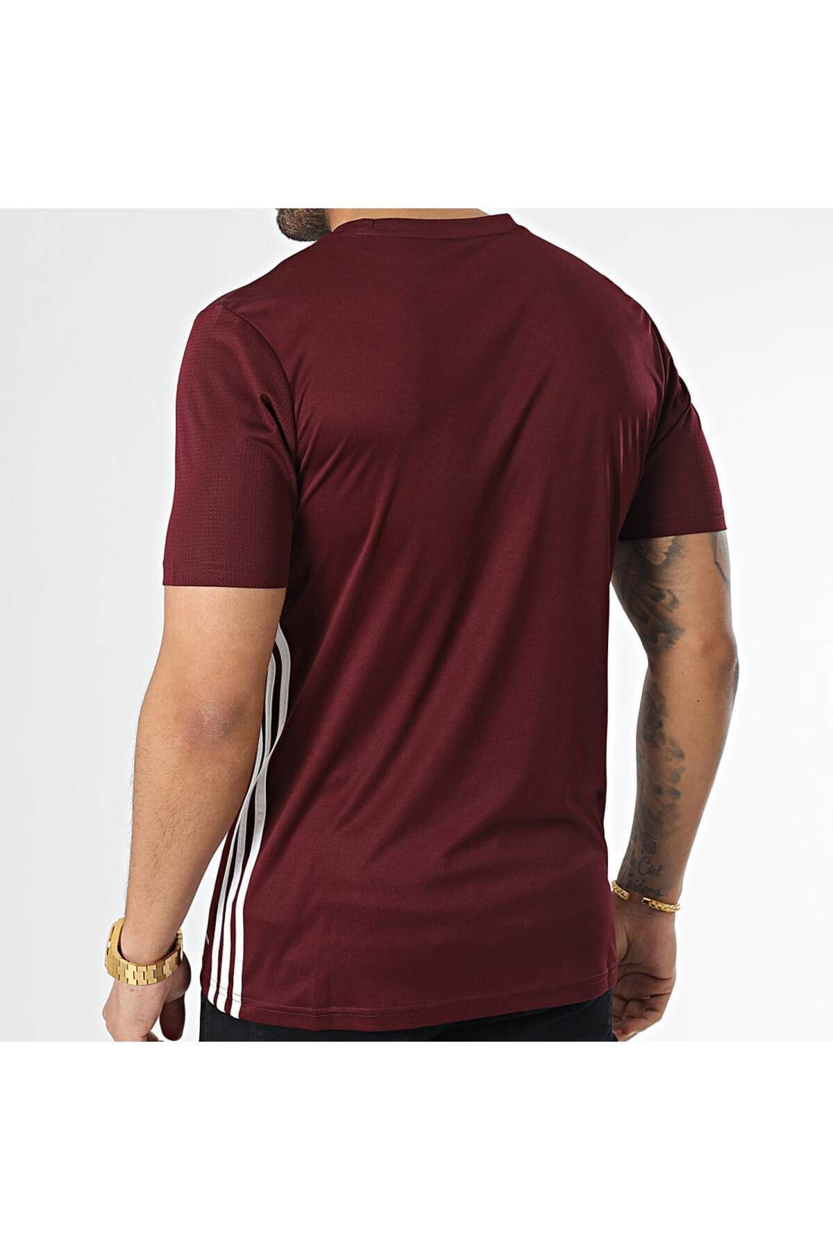 adidas-Ανδρικό μπλουζάκι προπόνησης κατάλληλο για καθημερινή χρήση και αθλητικό άνετο απλό μπλουζάκι 3