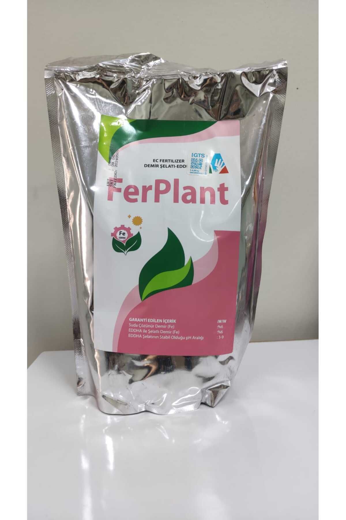 FERPLANT 1 KG %6 EDDHA ŞELATLI DEMİR GÜBRESİ