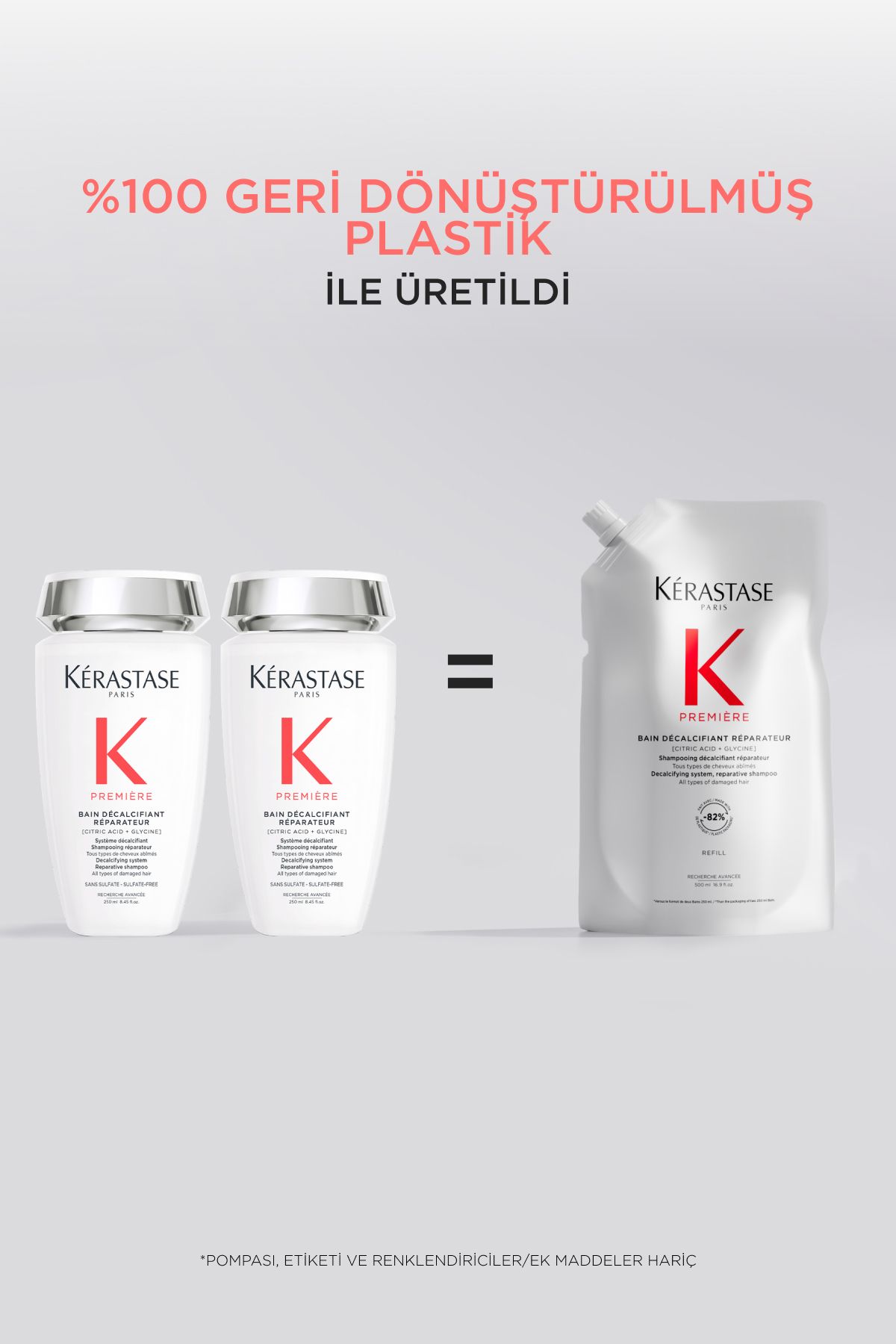 شامپو مردانه و زنانه KÉRASTASE PREMIÈRE BAIN DÉCALCIFANT RÉCALCIFIANT RÉPATEUR 500ML Kerastase